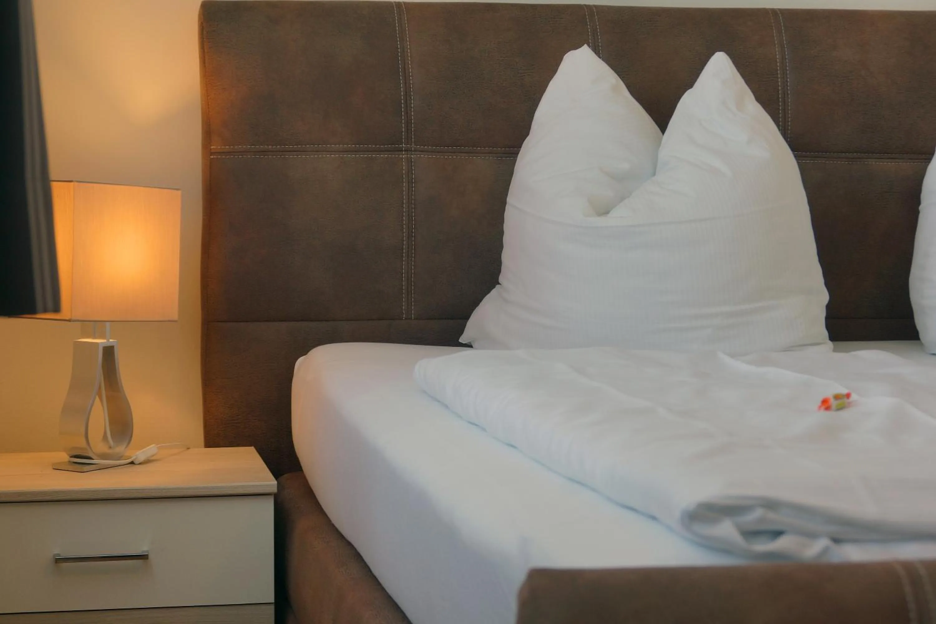 Bed in Panoramagasthof DaxLueg