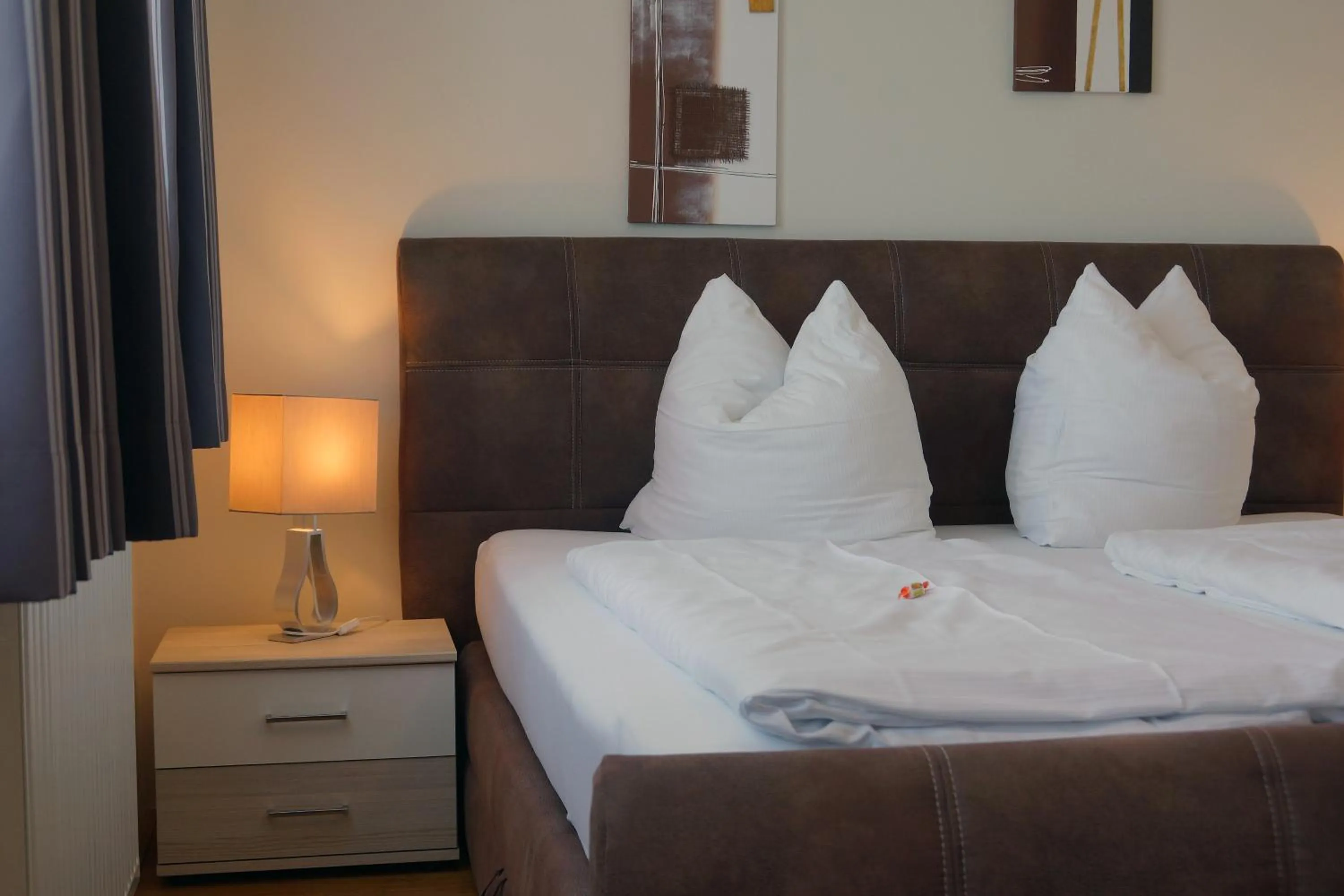 Bed in Panoramagasthof DaxLueg