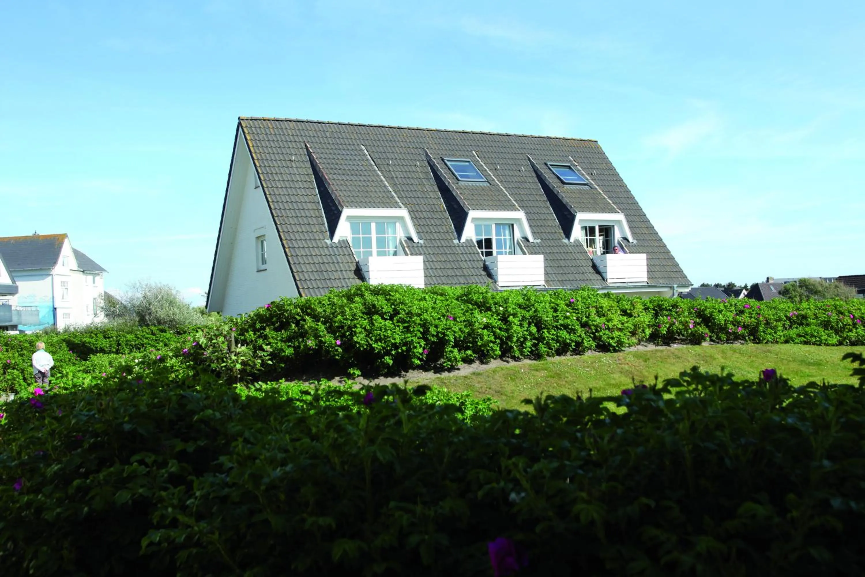 Facade/entrance in Lindner Hotel Sylt
