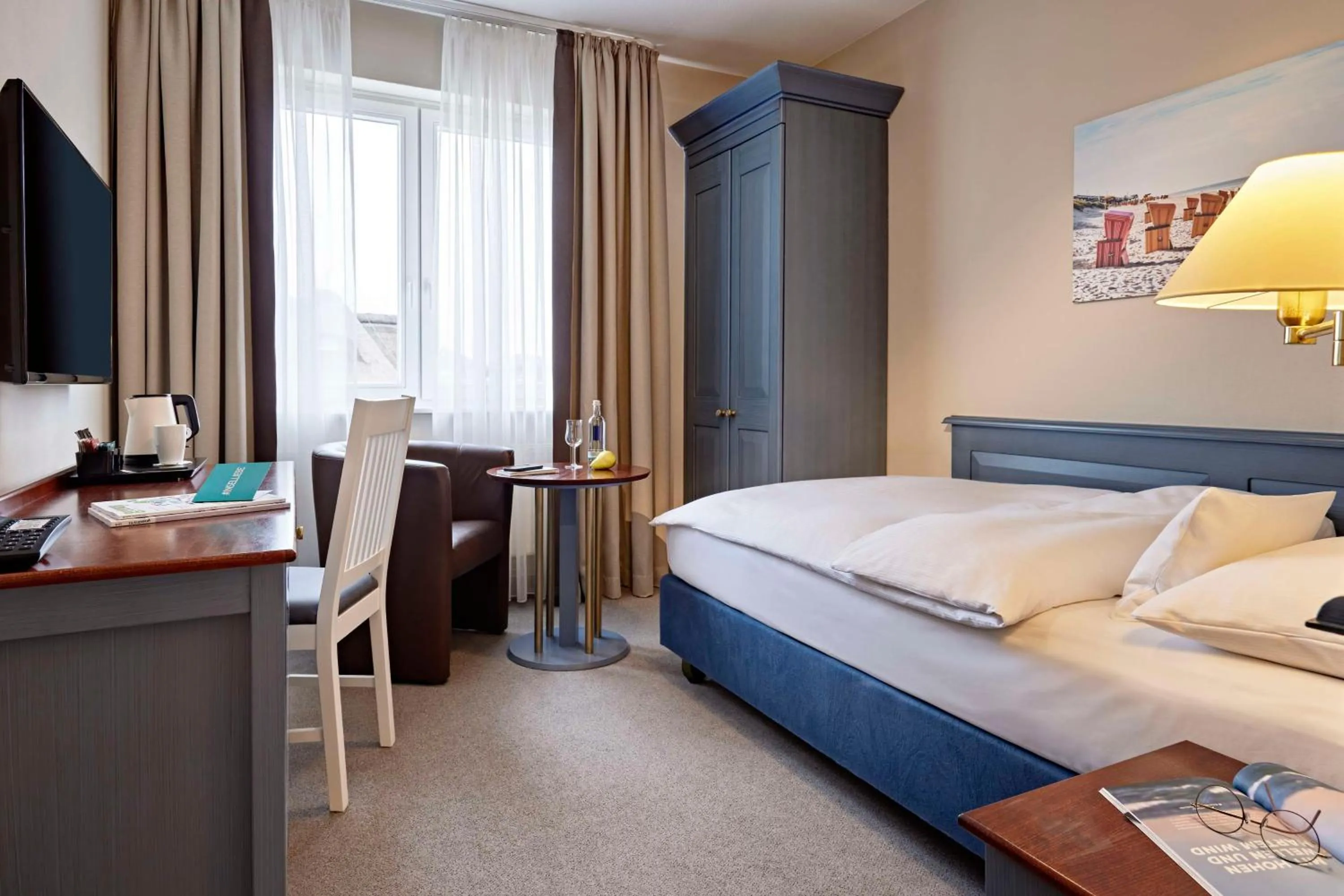 Bedroom in Lindner Hotel Sylt