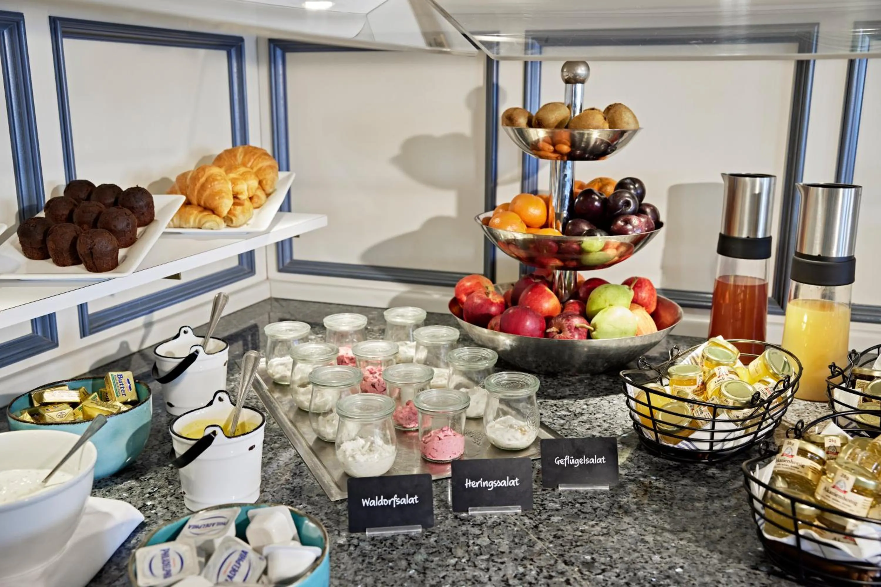 Buffet breakfast in Lindner Hotel Sylt