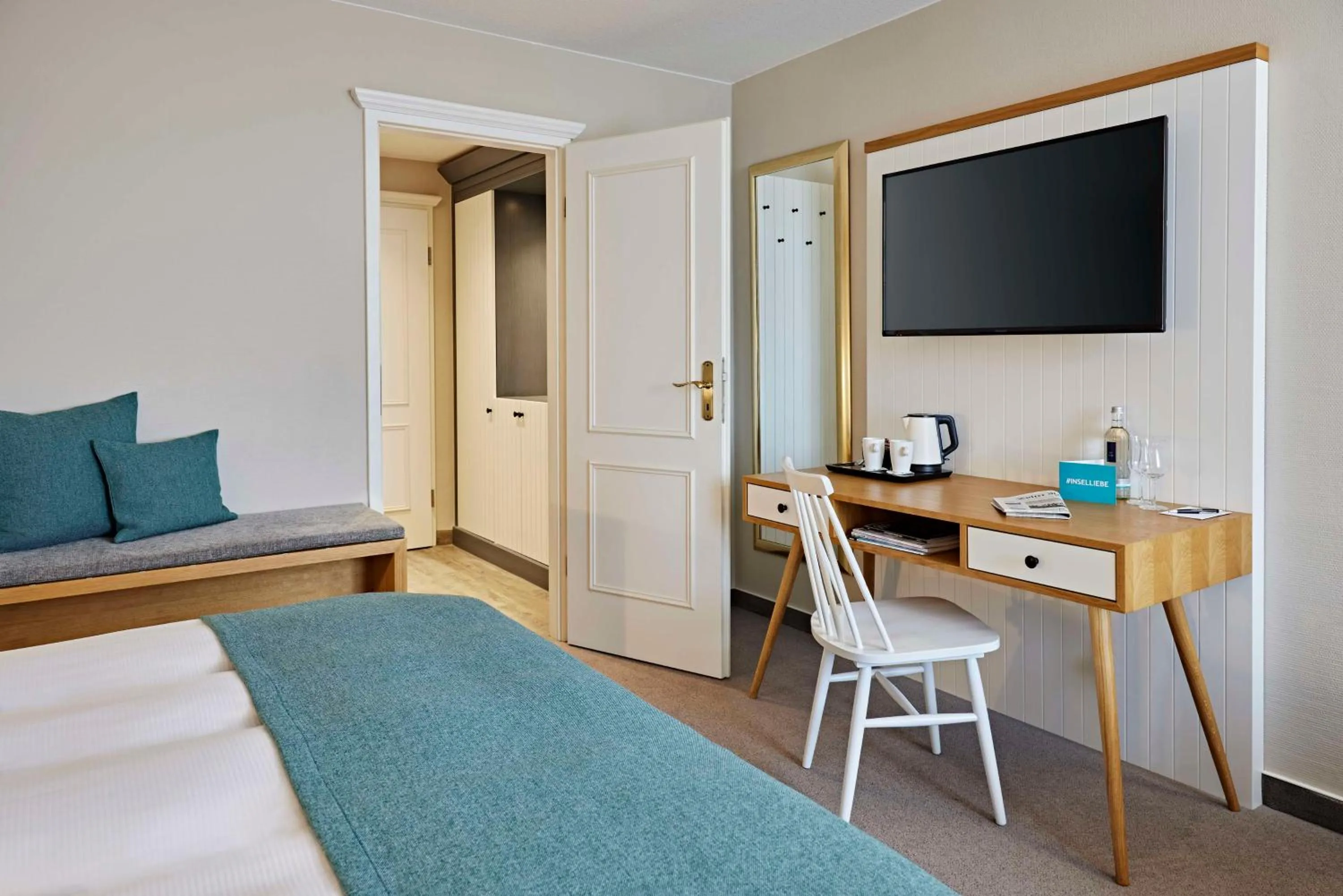 Bedroom in Lindner Hotel Sylt