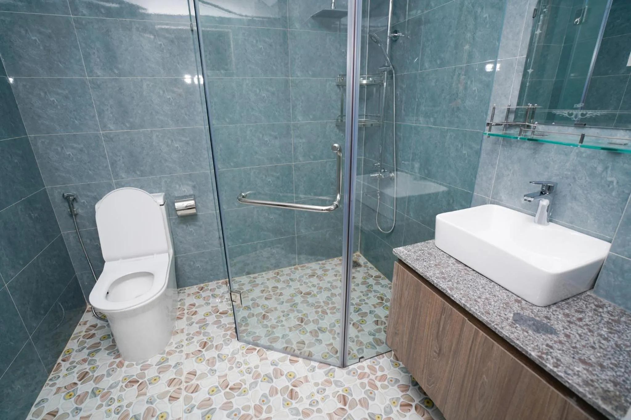 Bathroom in S Villa Hotel