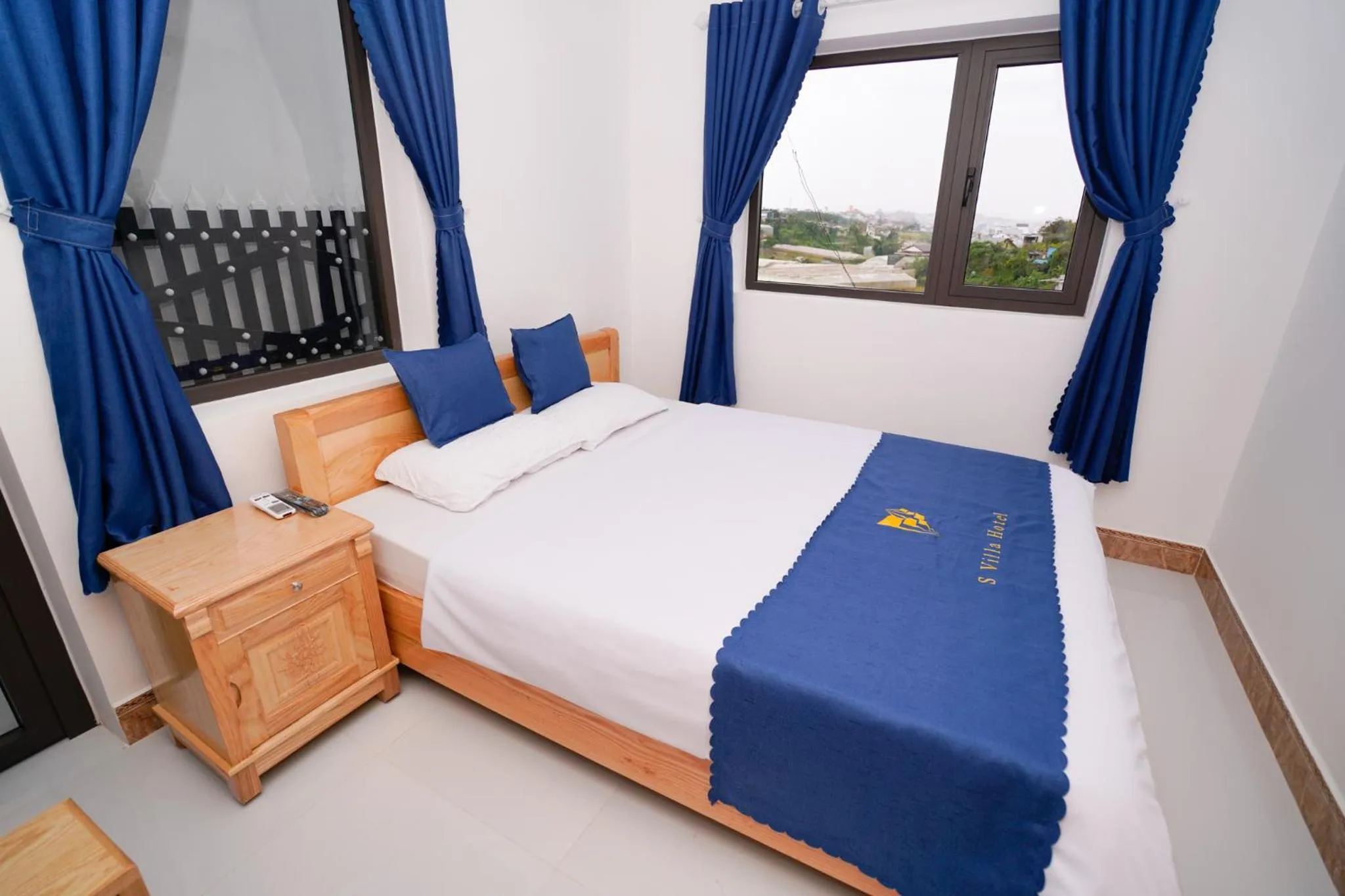 Bed in S Villa Hotel