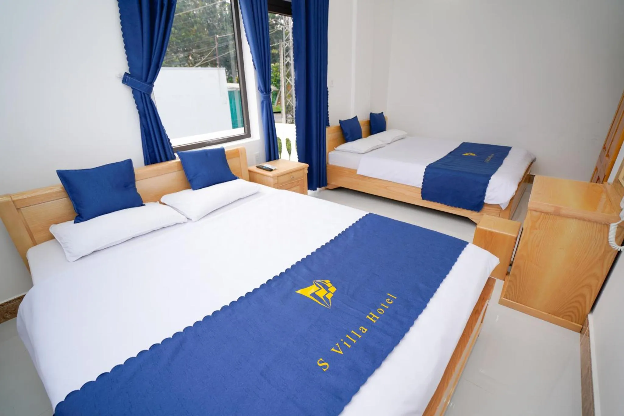 Bed in S Villa Hotel