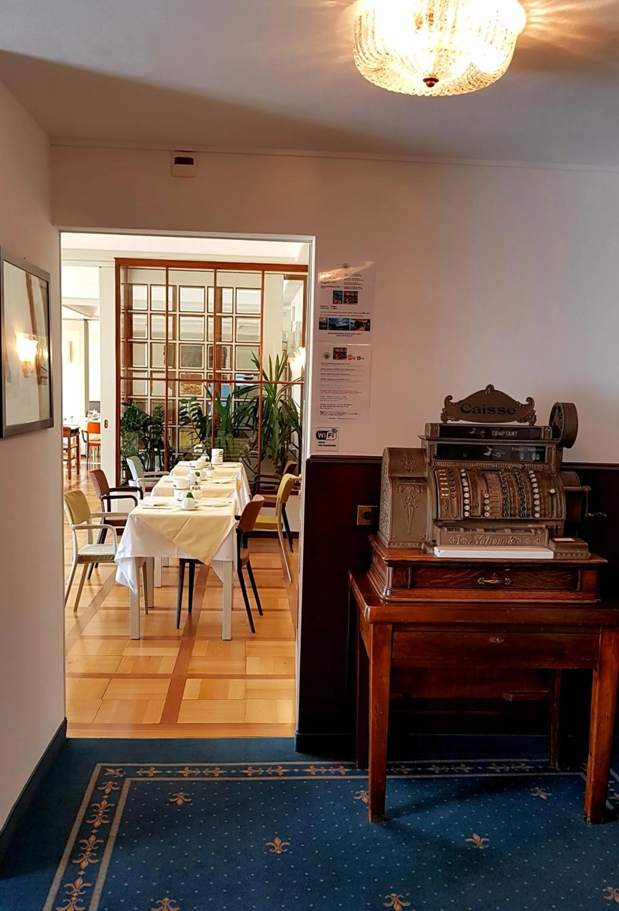 Buffet breakfast in Hotel Walter Au Lac