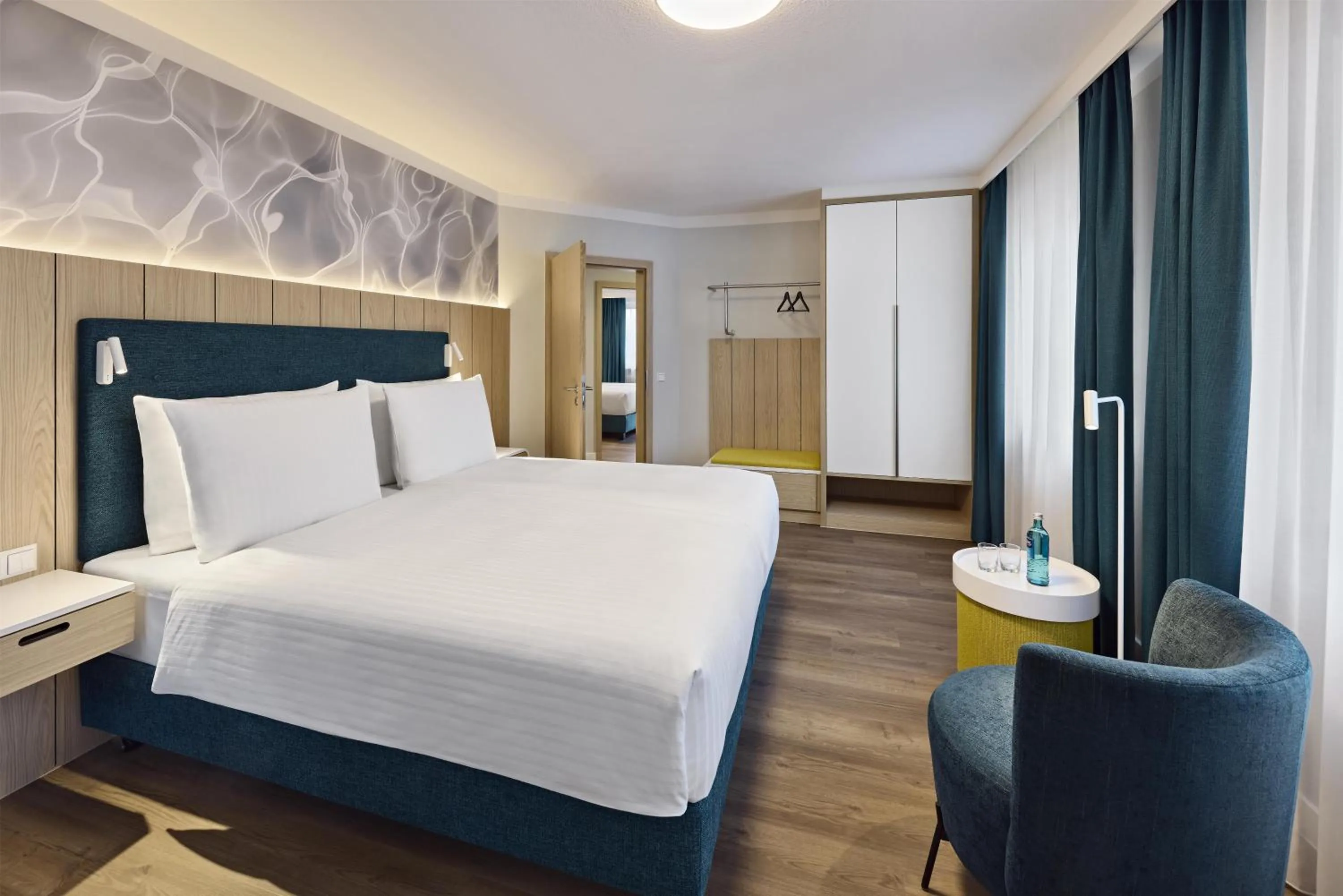 Photo of the whole room, Bed in Dorint Parkhotel Jordanbad