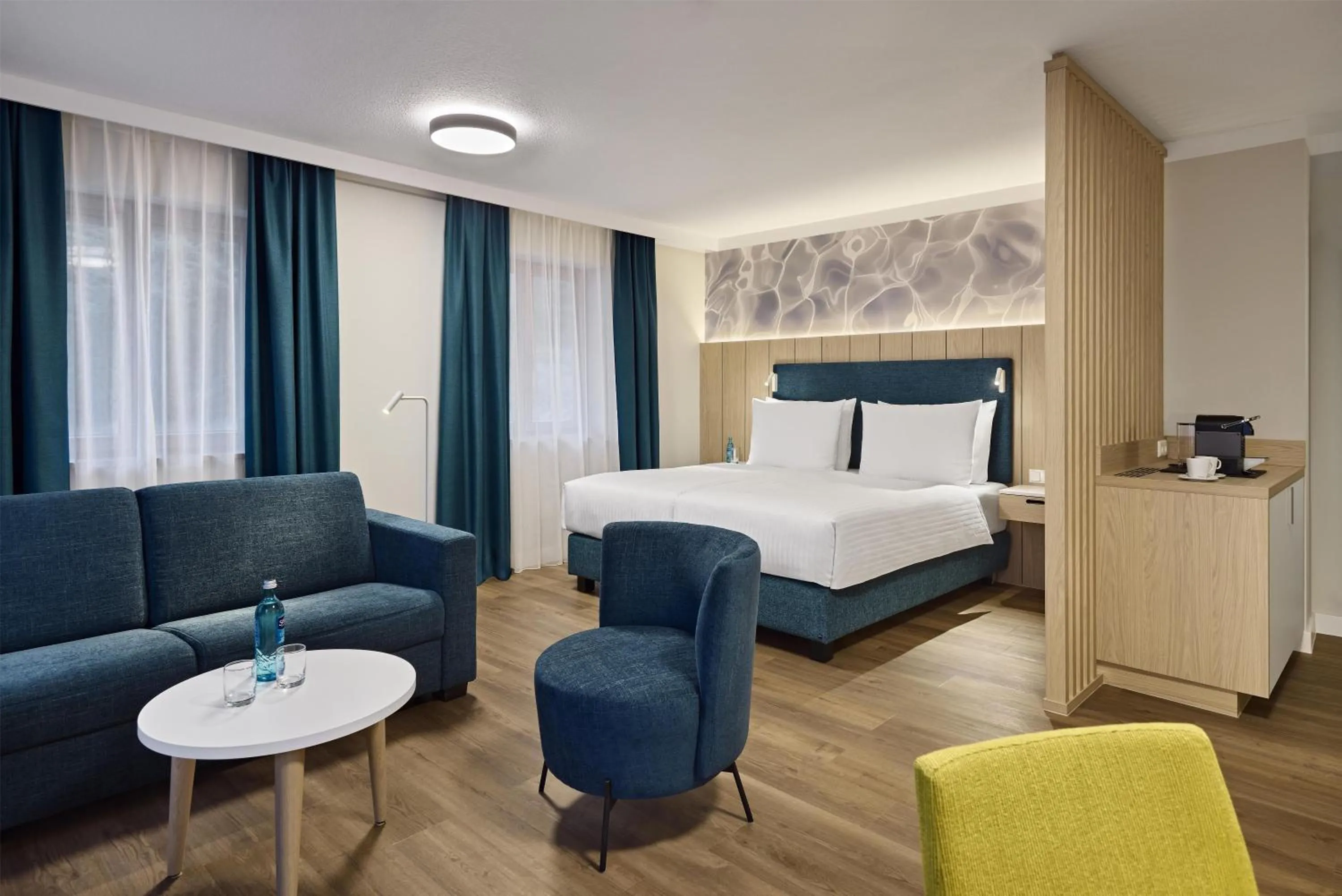 Photo of the whole room, Bed in Dorint Parkhotel Jordanbad