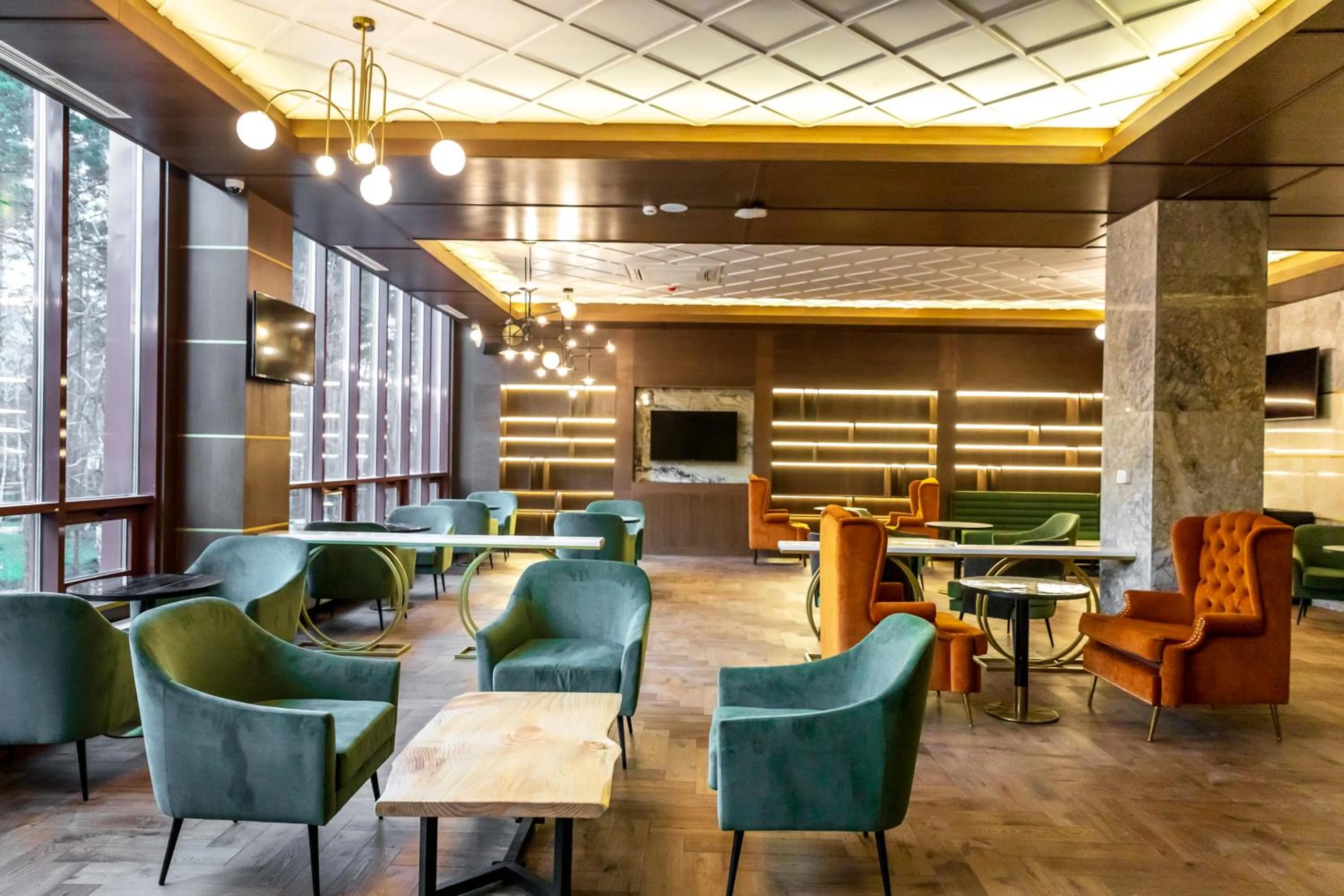 Lobby or reception in Wyndham Garden Burabay