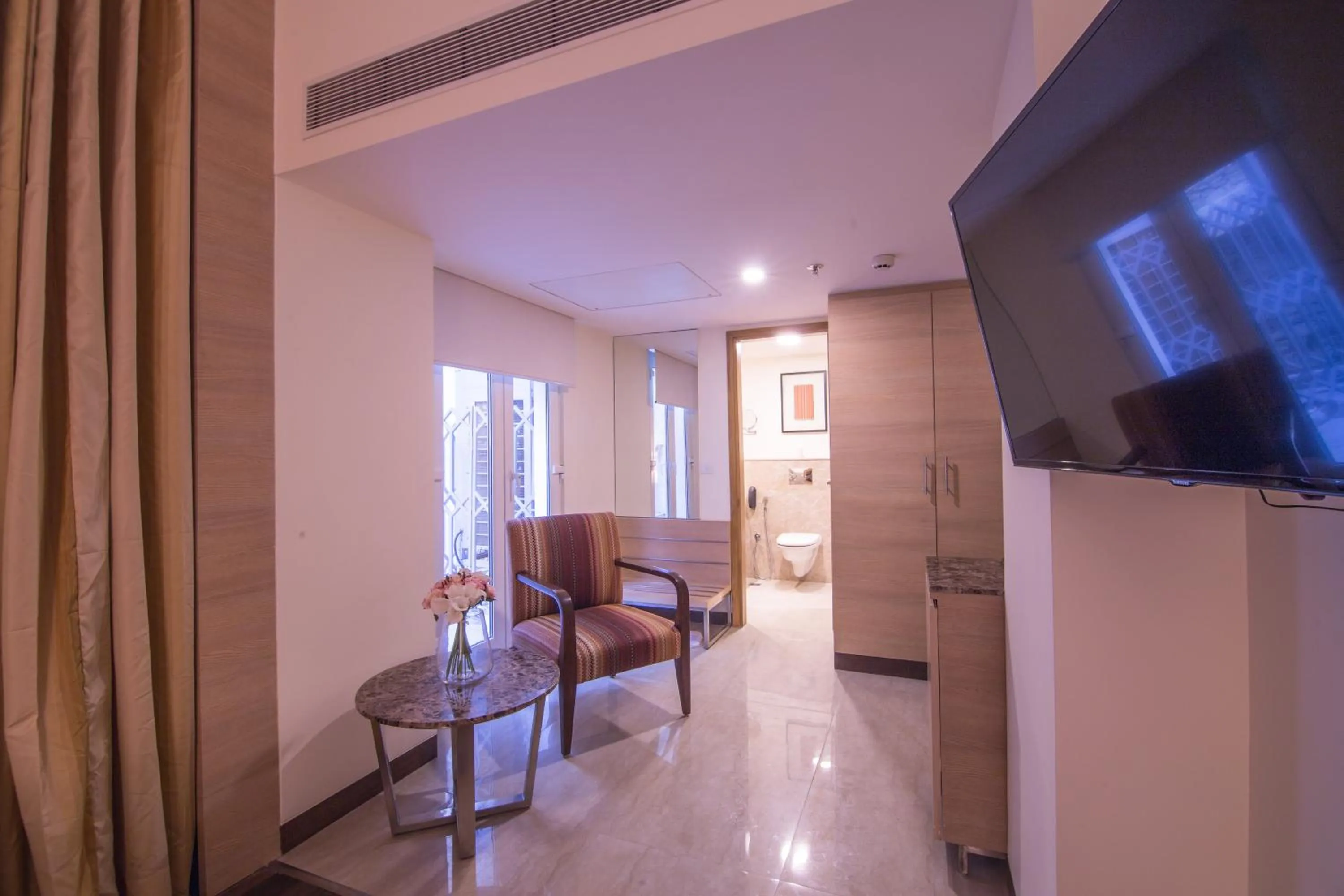 Seating area in The Zion Hotel