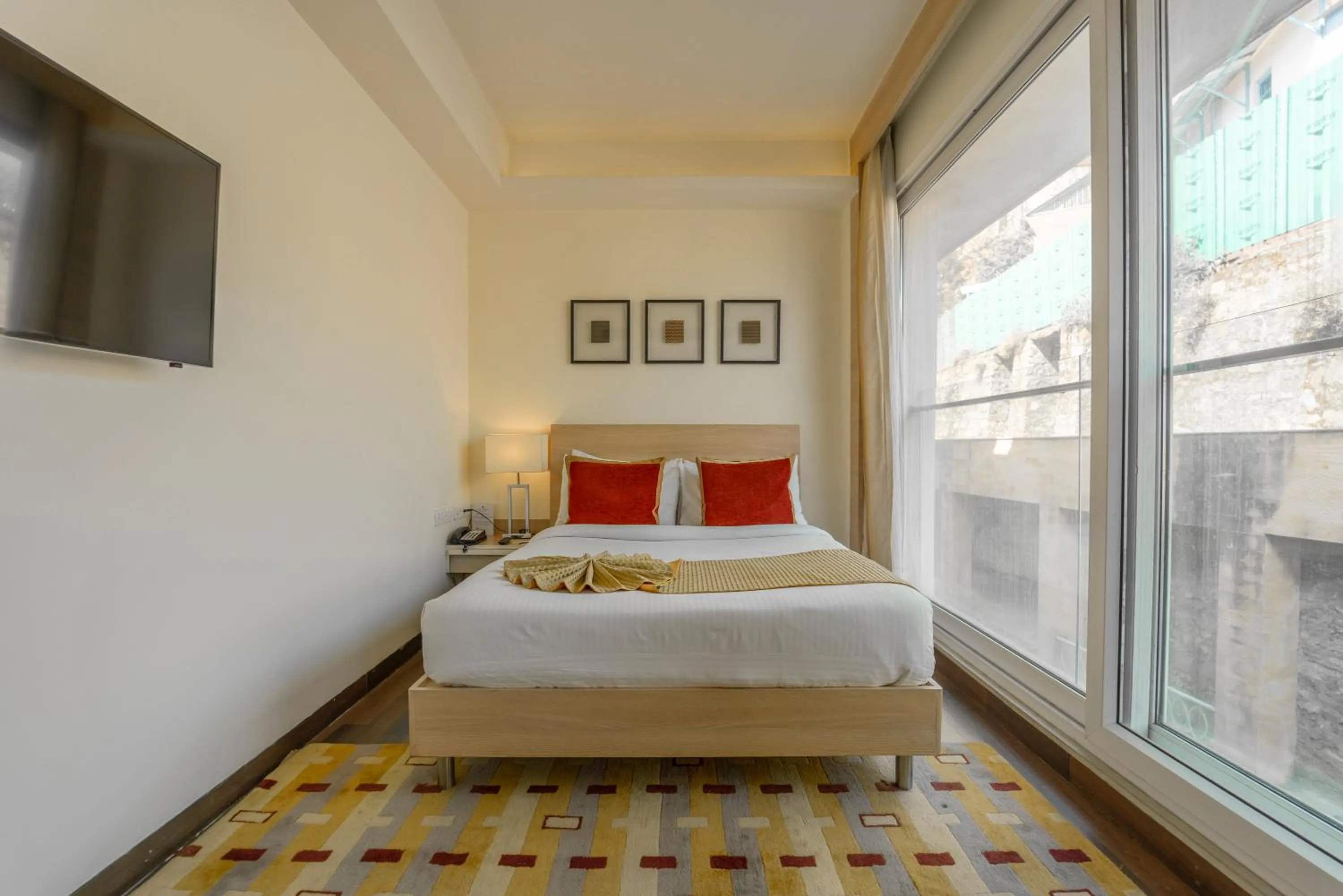 Bed in The Zion Hotel