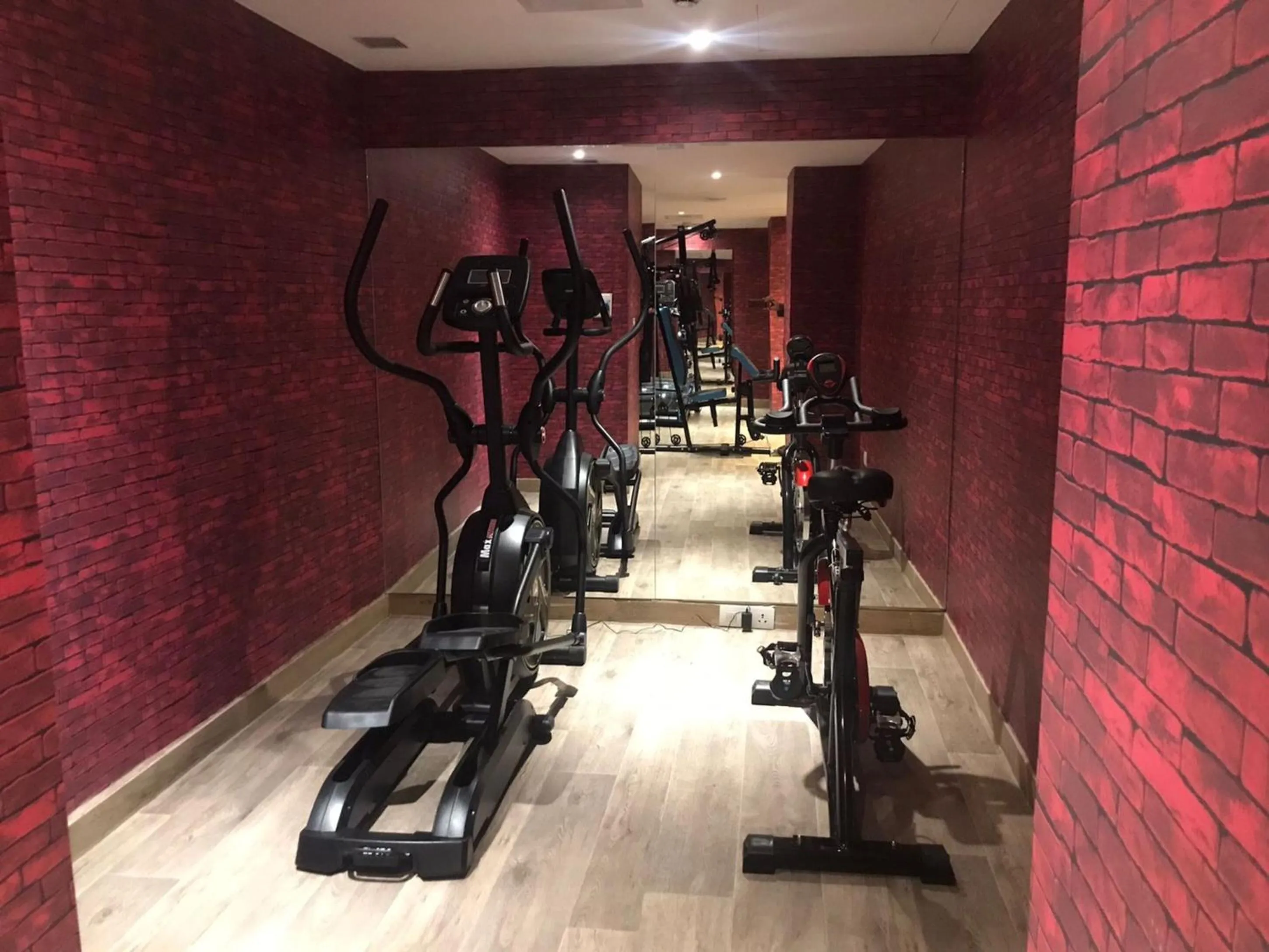 Fitness centre/facilities in The Zion Hotel