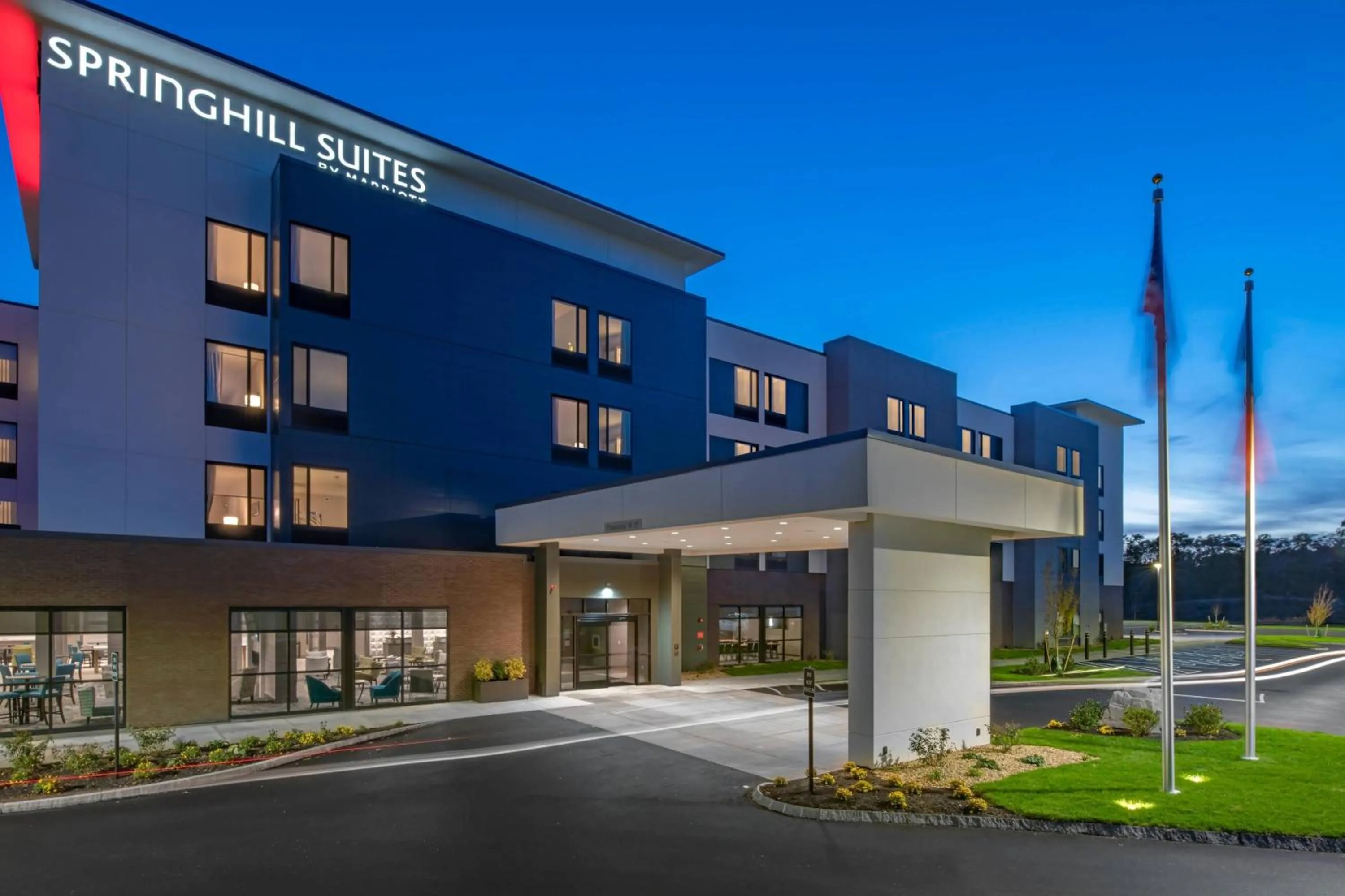 Property building in SpringHill Suites By Marriott Wrentham Plainville