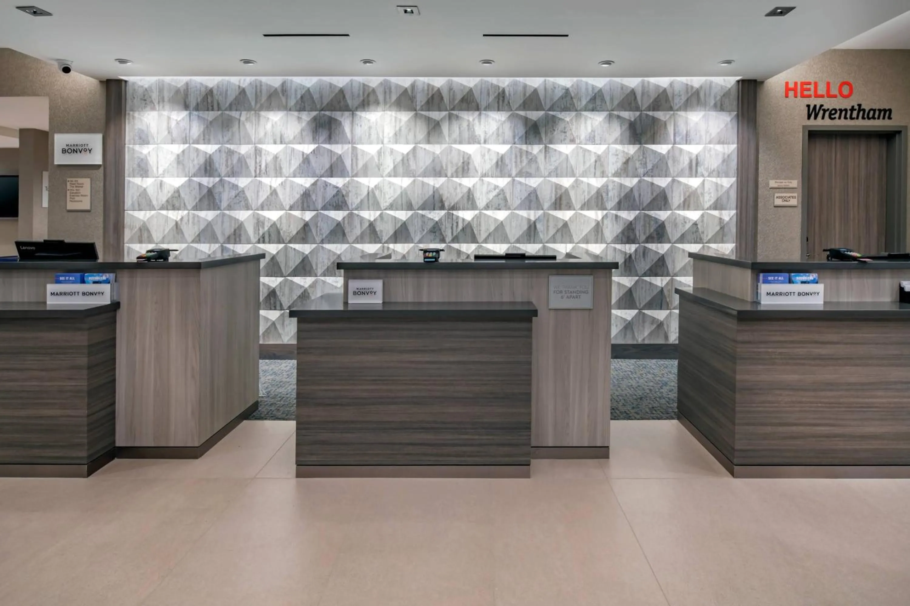 Lobby or reception in SpringHill Suites By Marriott Wrentham Plainville