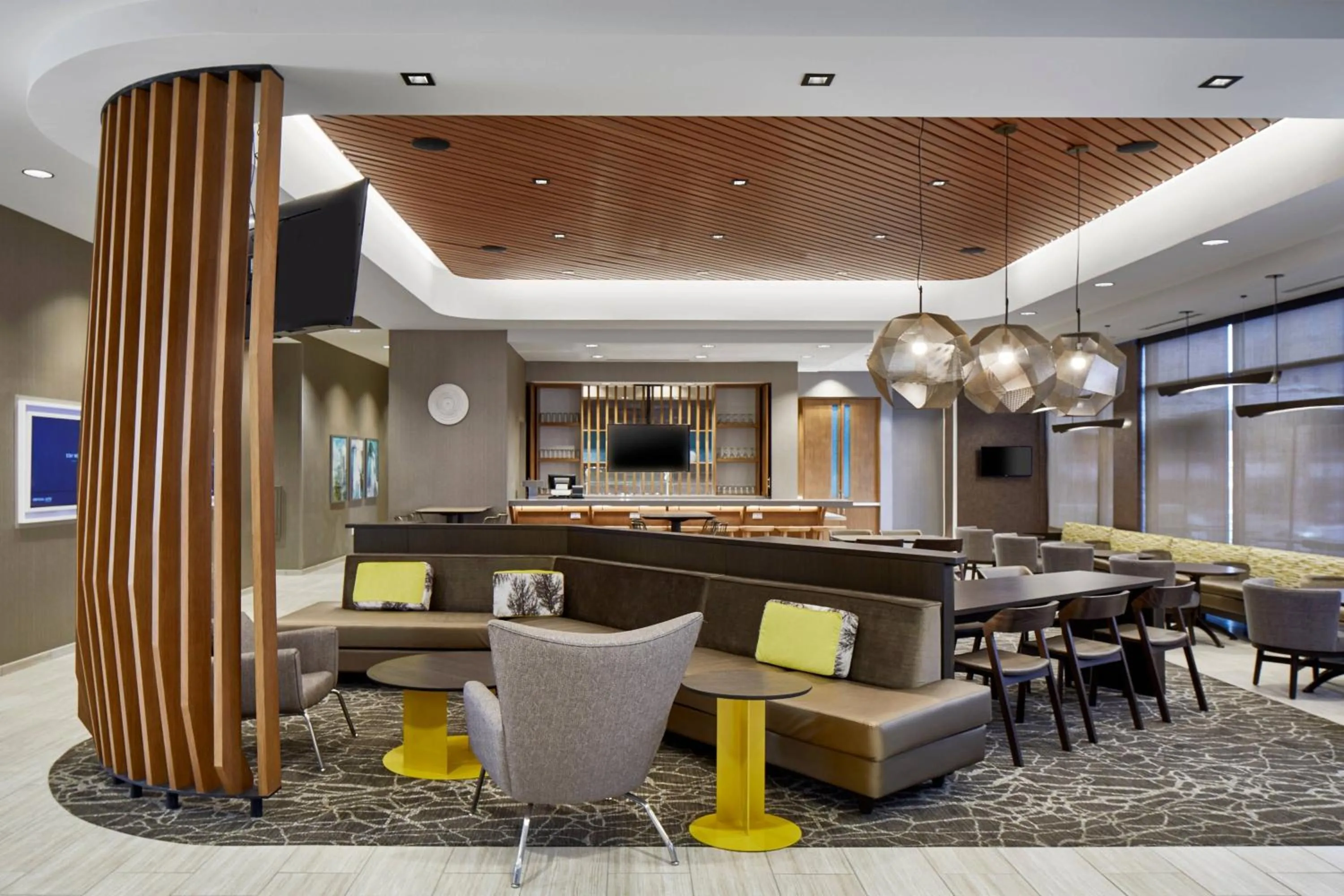 Lobby or reception in SpringHill Suites by Marriott Columbus Dublin