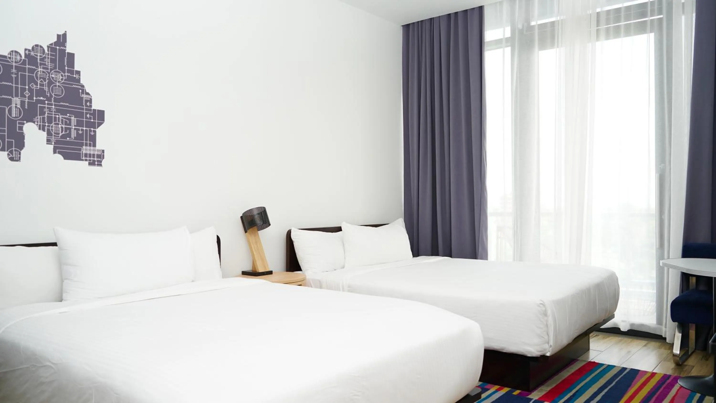 Bed in Aloft Ponce Hotel & Casino