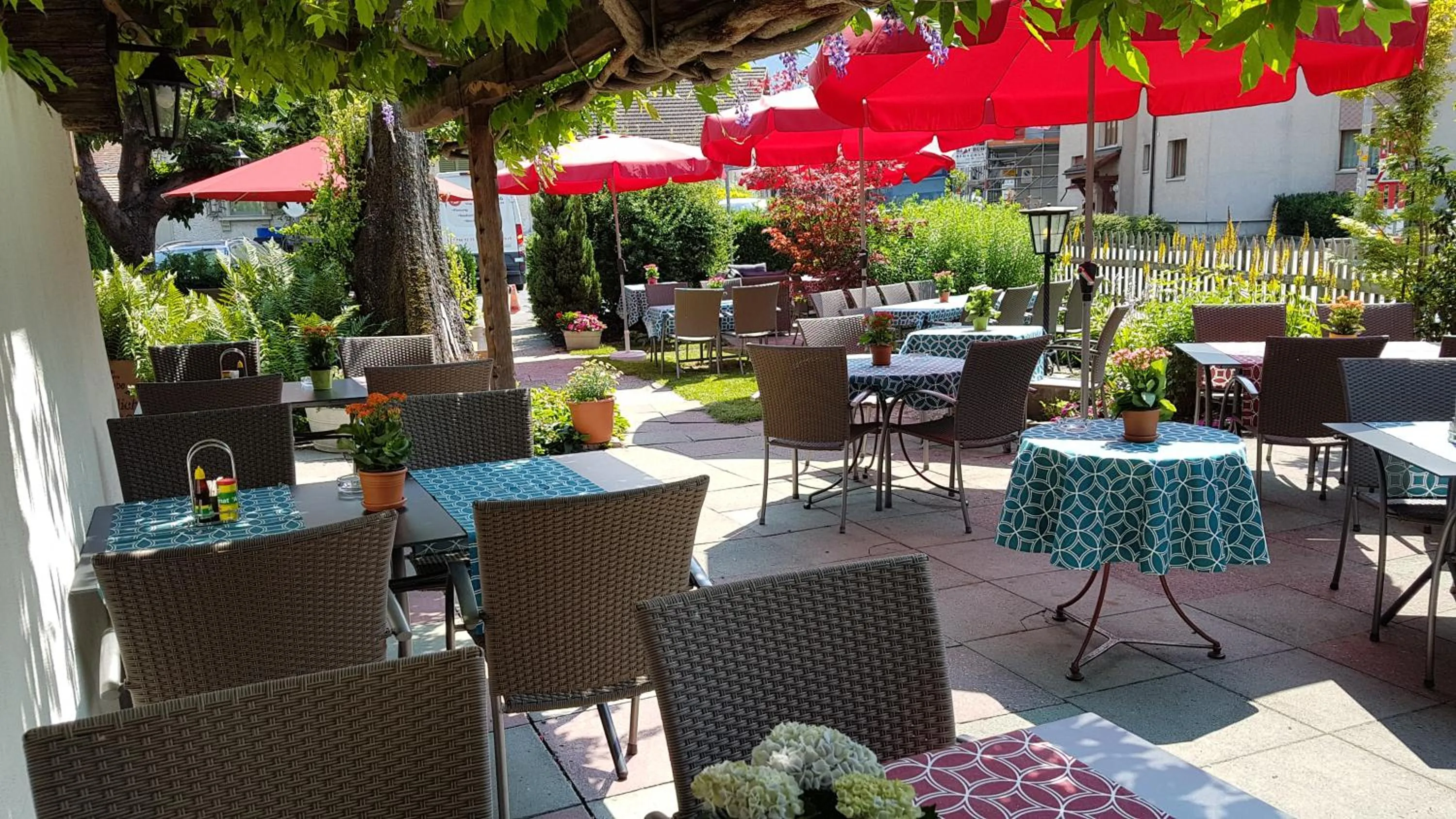 Garden in Hotel Restaurant Hirschen