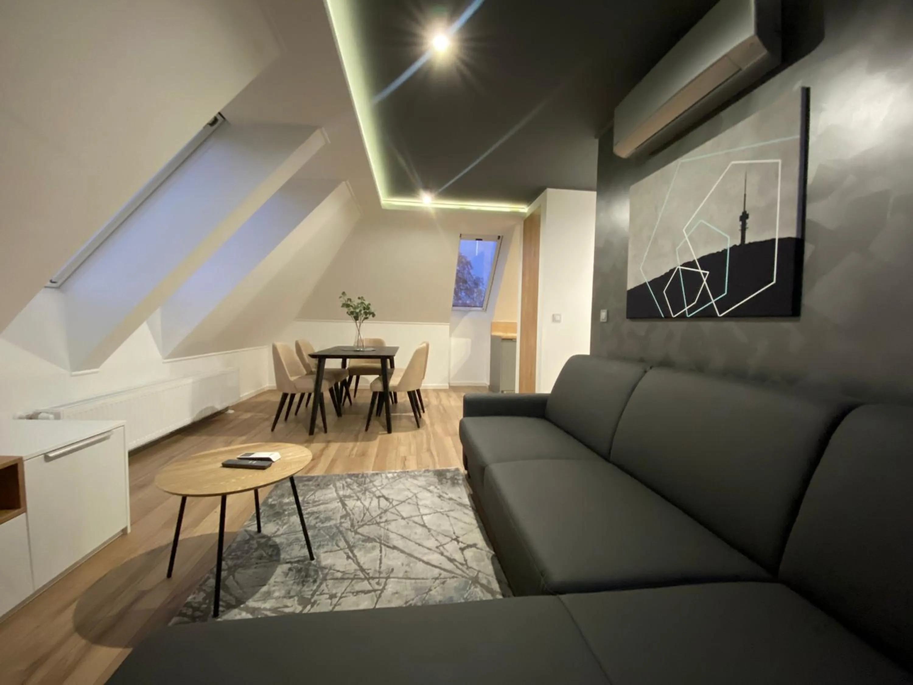 Living room in Minaret Residence & Relax Pécs