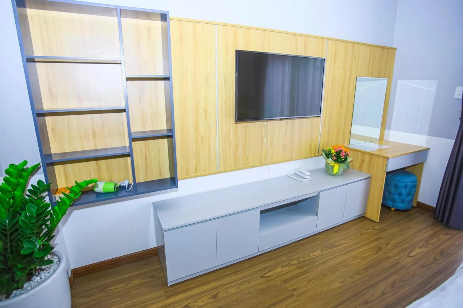 Living room in The Lush House