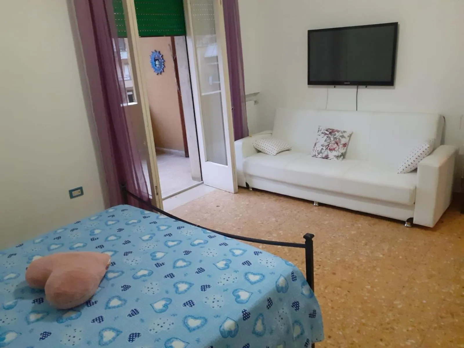 Photo of the whole room, Bed in A casa di Adele