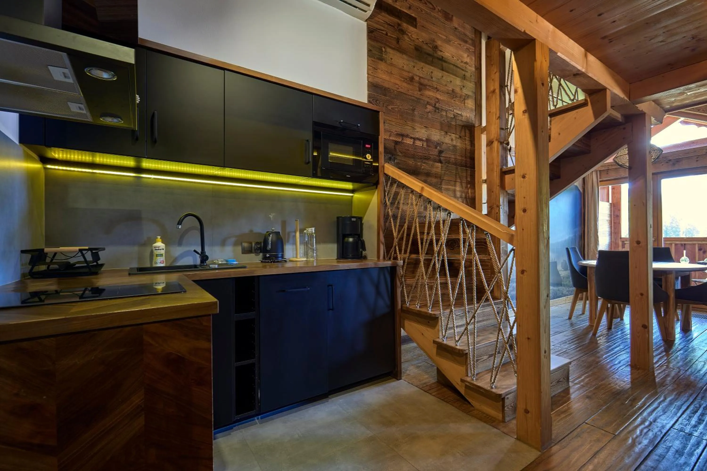 Coffee/tea facilities in Aparthotel Giewont