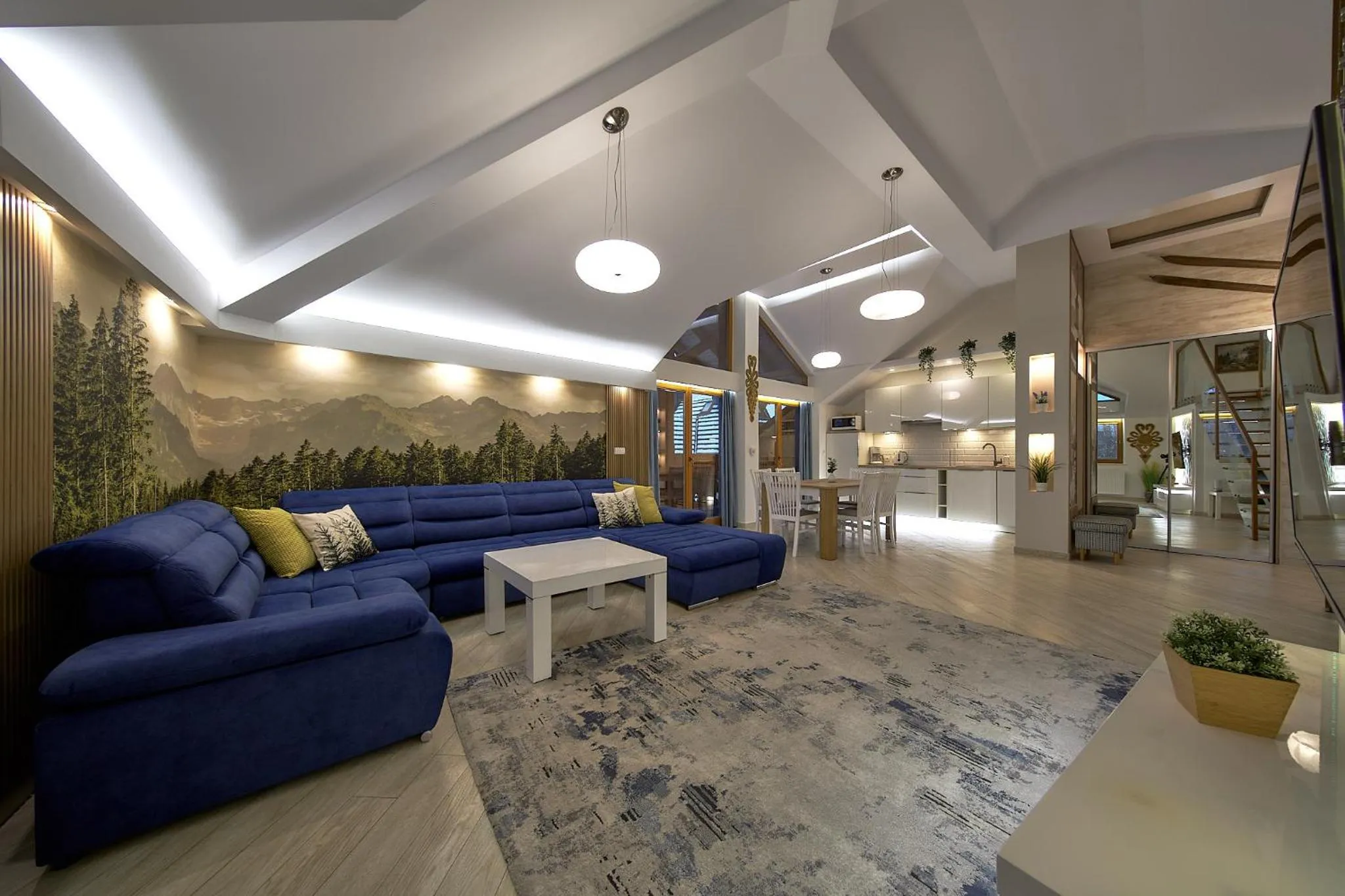 Living room in Aparthotel Giewont