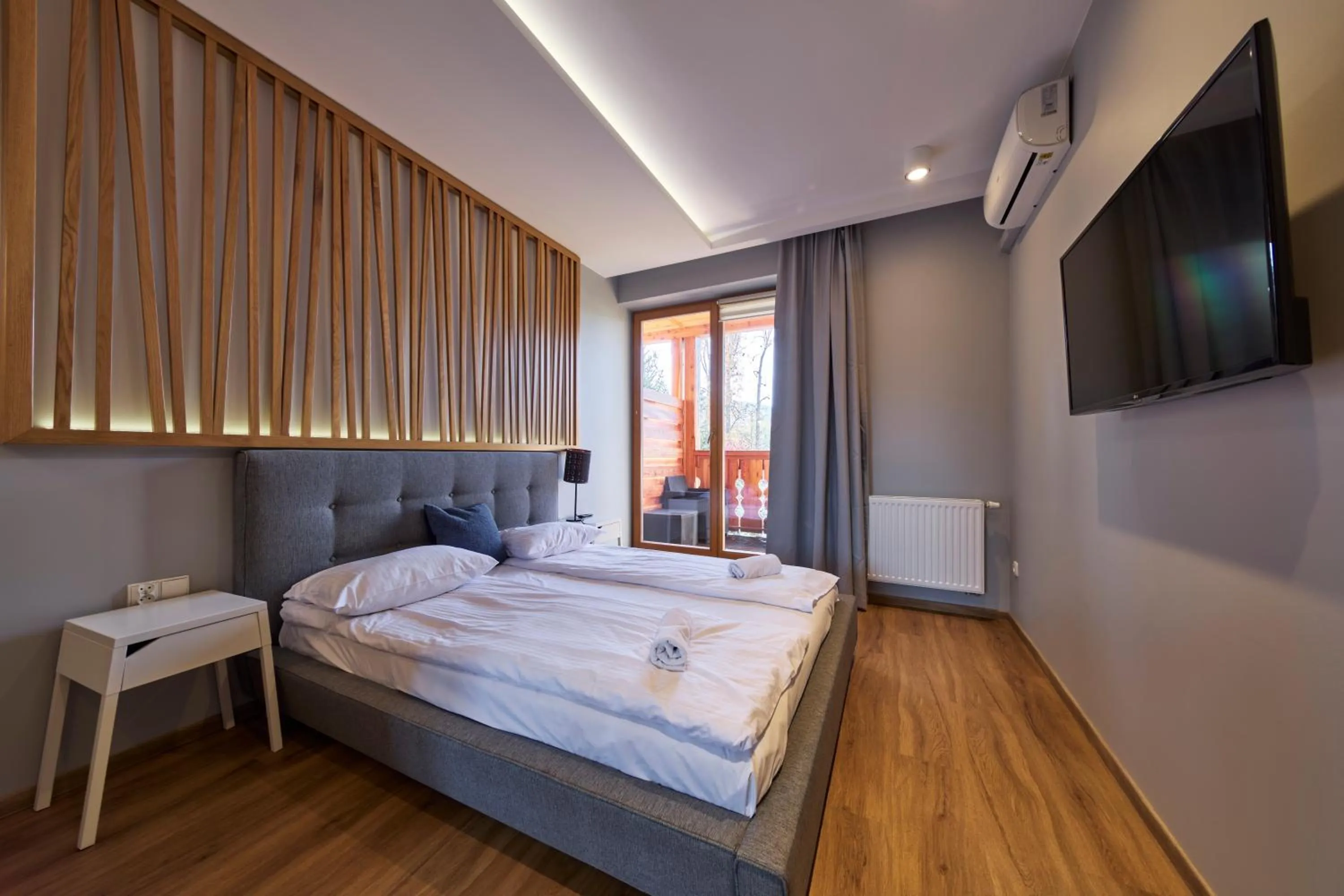 Bed in Aparthotel Giewont