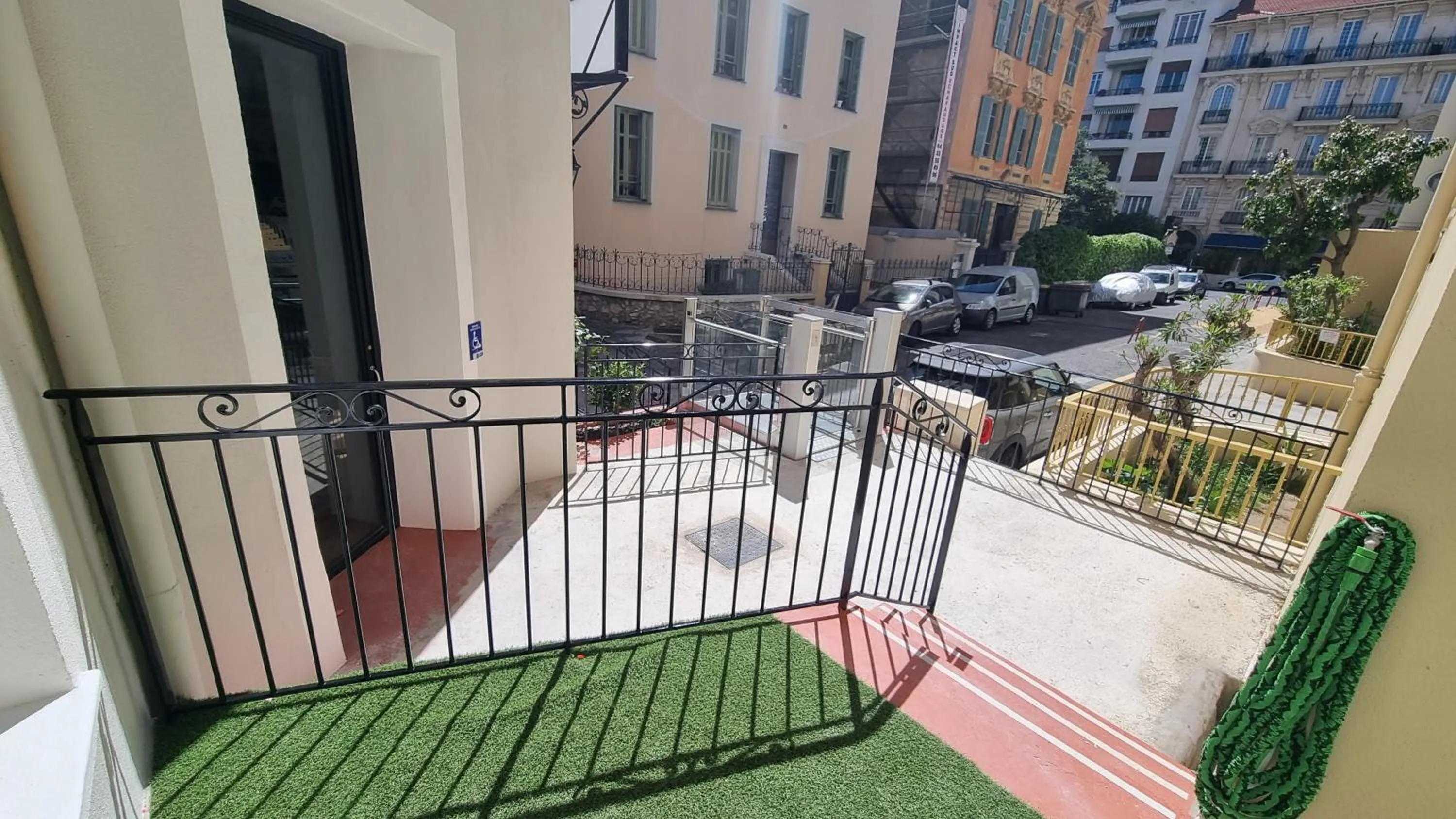 Patio in Boutique Hotel Nice Côte d'azur