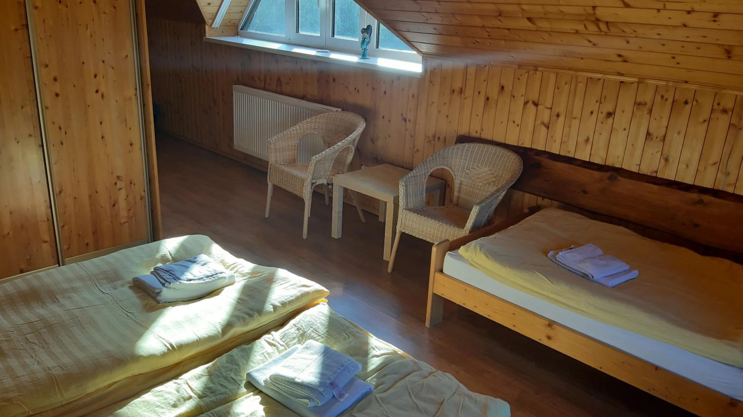 Seating area, Bed in Penzión pri studničke Omastiná