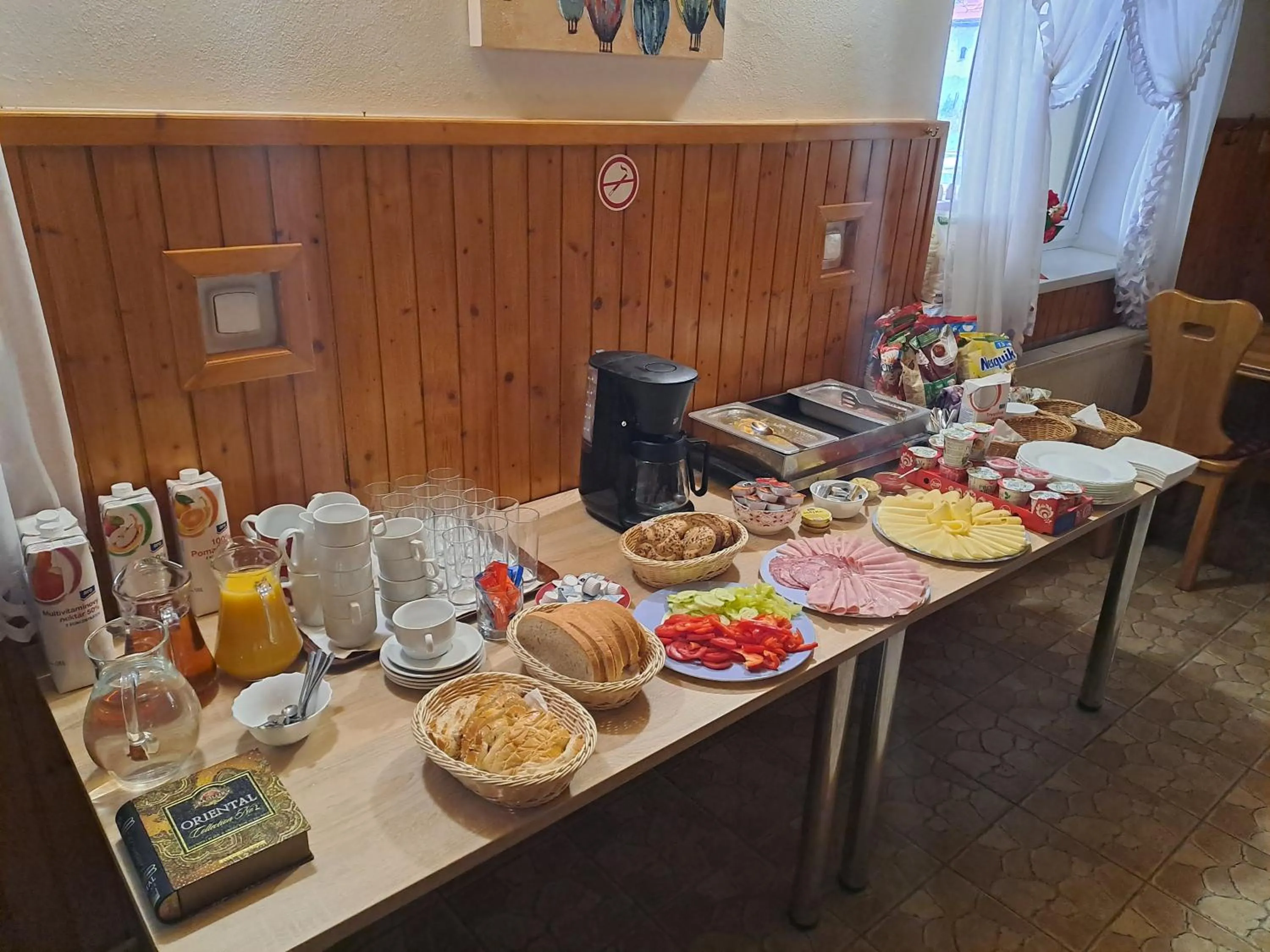 Breakfast in Penzión pri studničke Omastiná