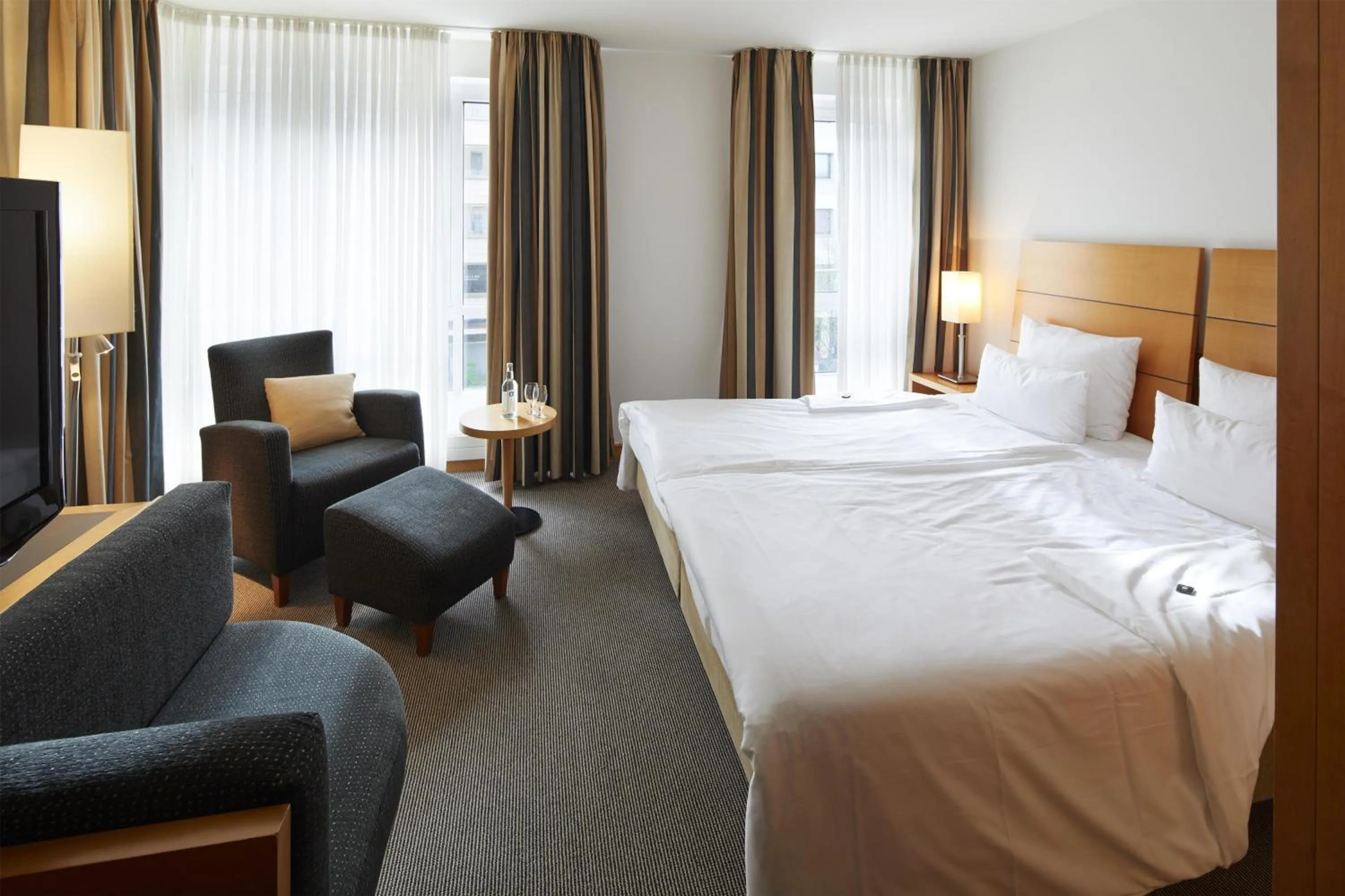 Bedroom, Bed in Parkhotel Pforzheim