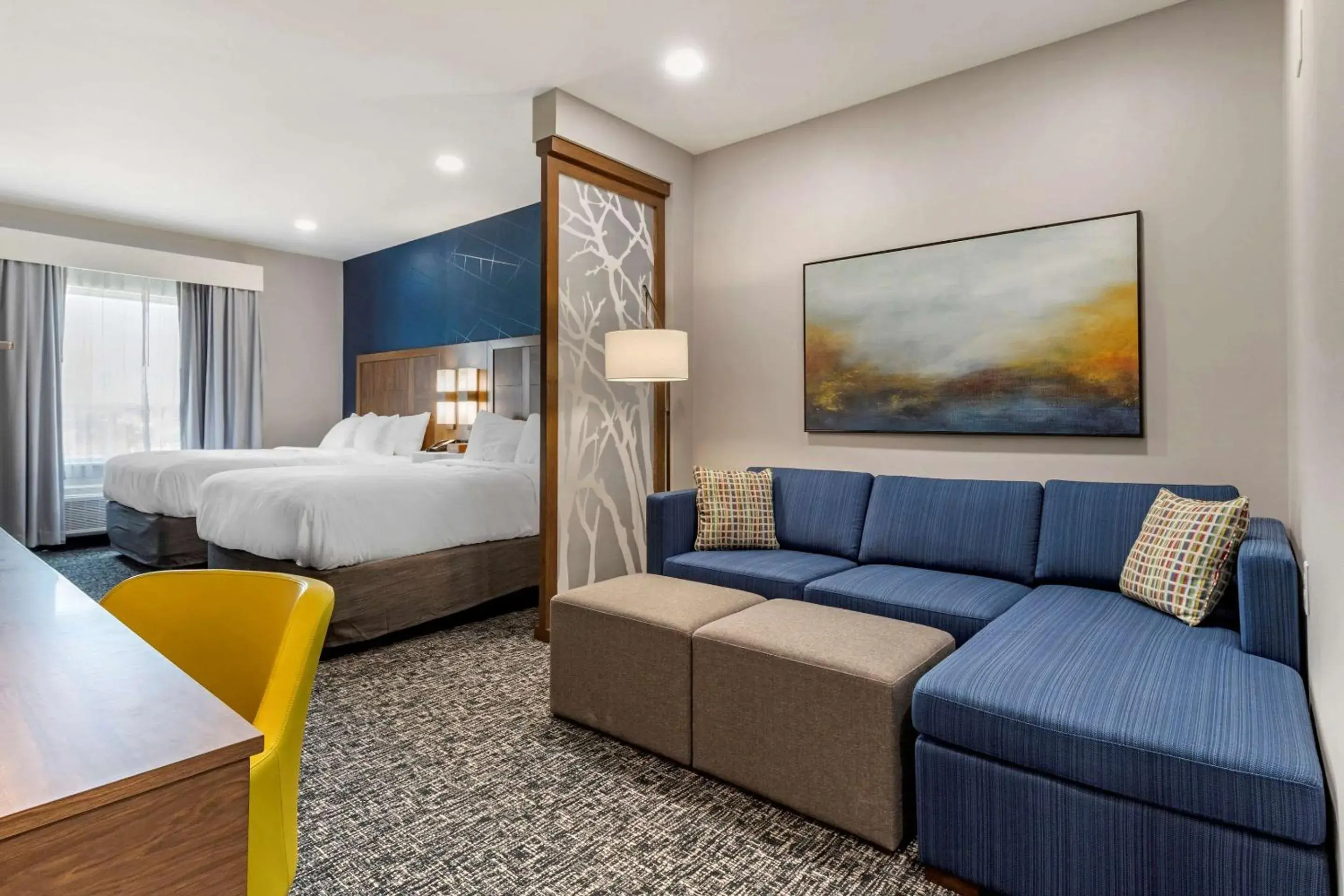 Queen Suite with Two Queen Beds - Non-Smoking in Comfort Suites Greenville Airport Queen Suite with Two Queen Beds - Non-Smoking in Comfort Suites Greenville Airport