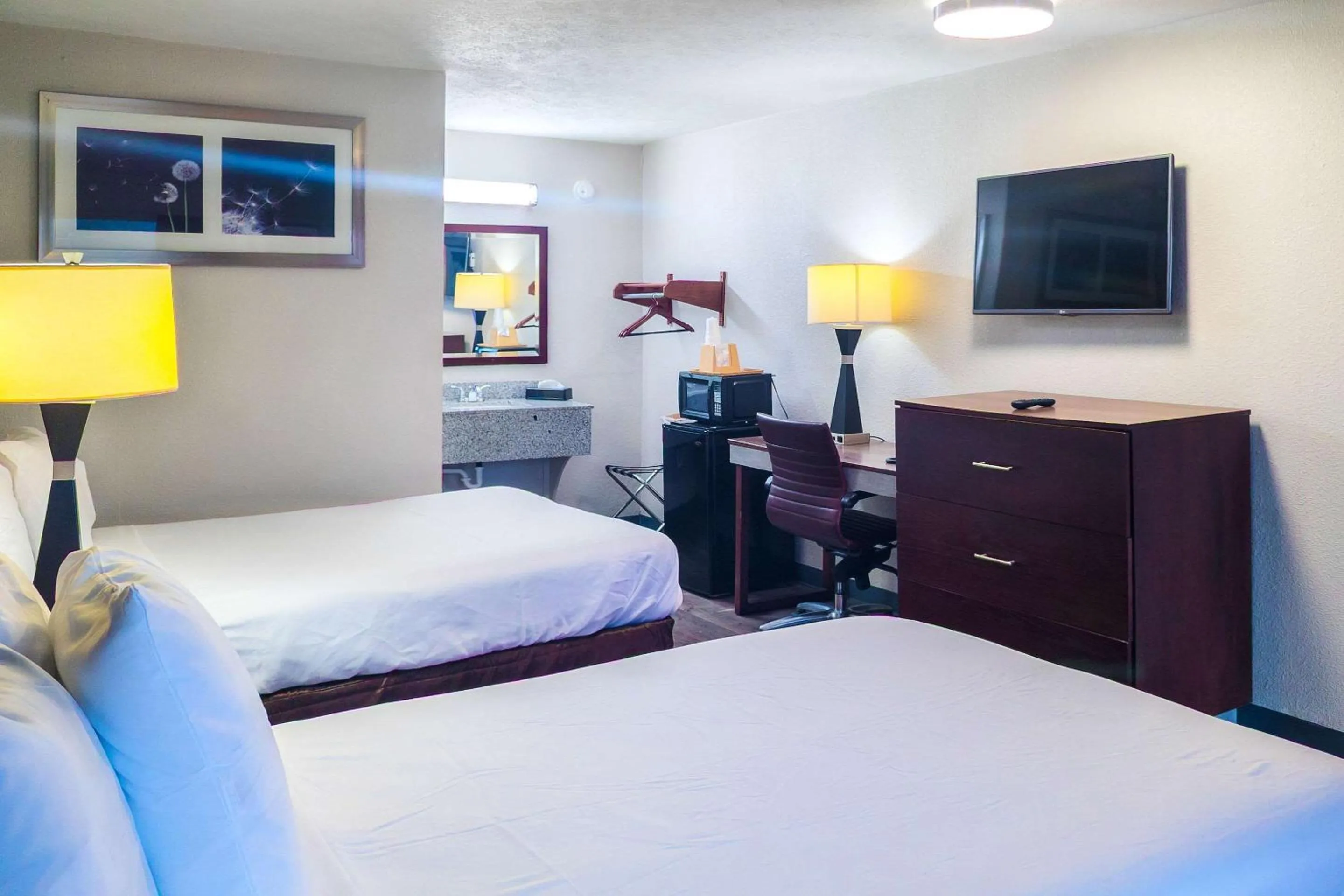 Bedroom, Bed in Rodeway Inn Augusta North Washington Road