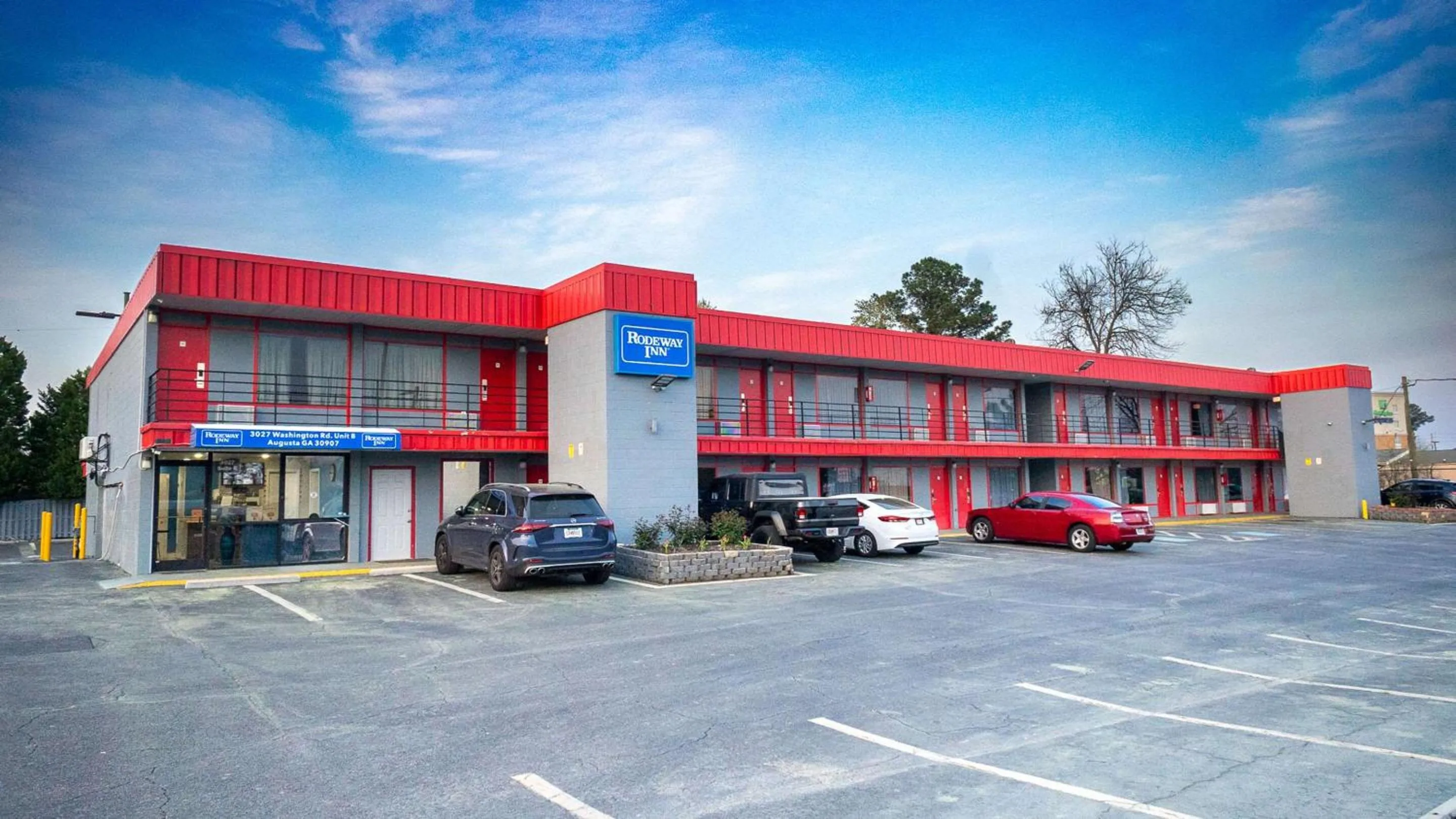 Property building in Rodeway Inn Augusta North Washington Road
