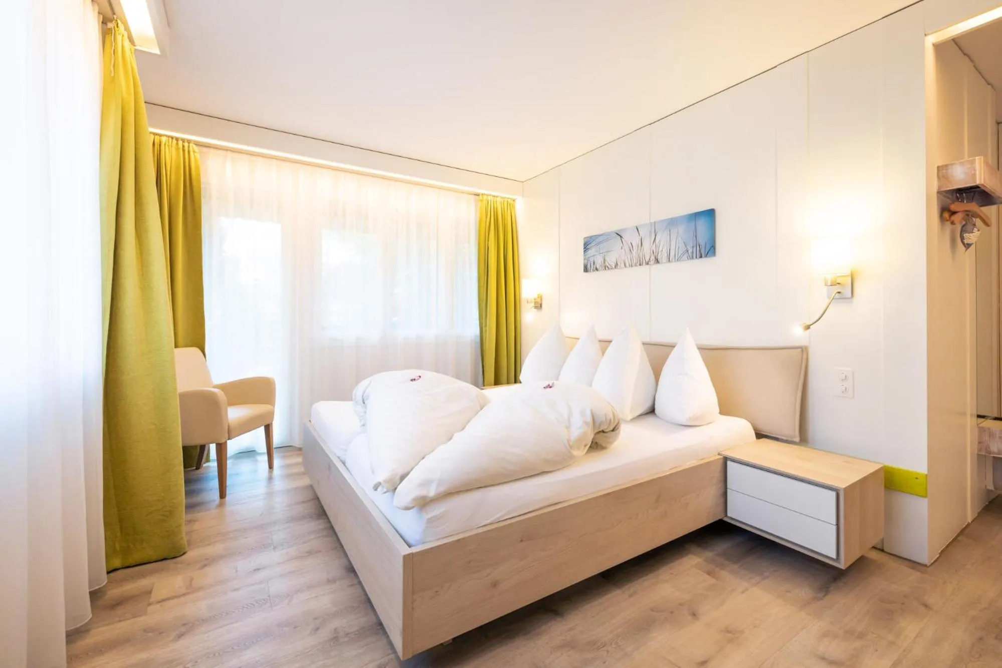 Bed in Garni Hotel Torkelbündte