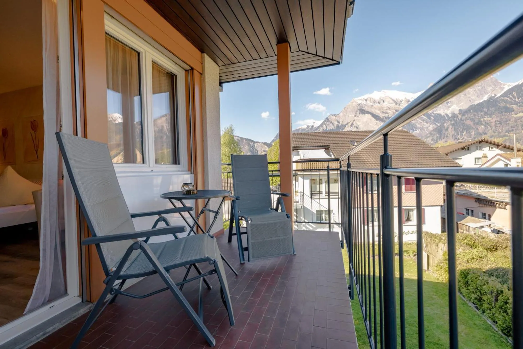 Balcony/Terrace in Garni Hotel Torkelbündte