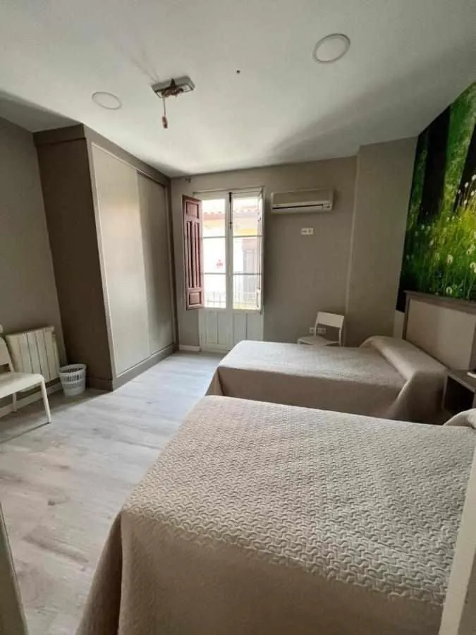 Bed in Hostal Viena Plaza Nueva