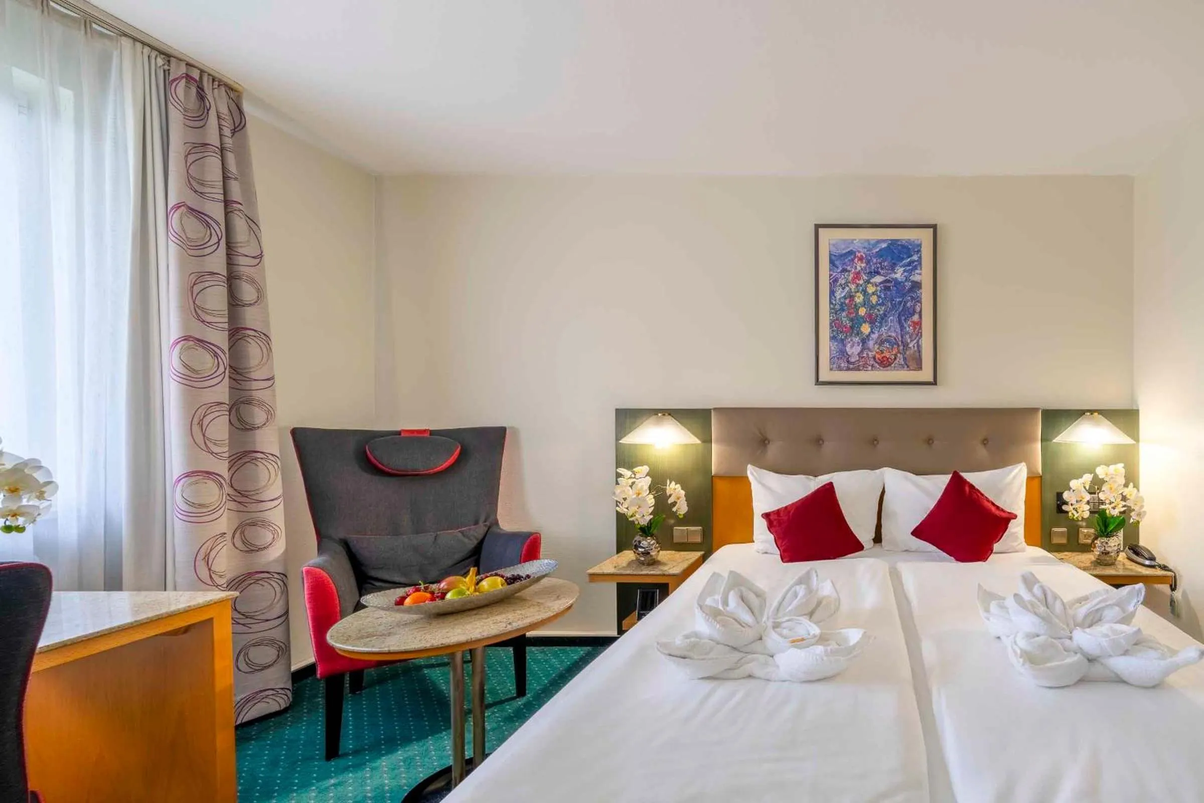 Photo of the whole room, Bed in PLAZA INN Blankenburg Ditzingen, Sure Hotel Collection