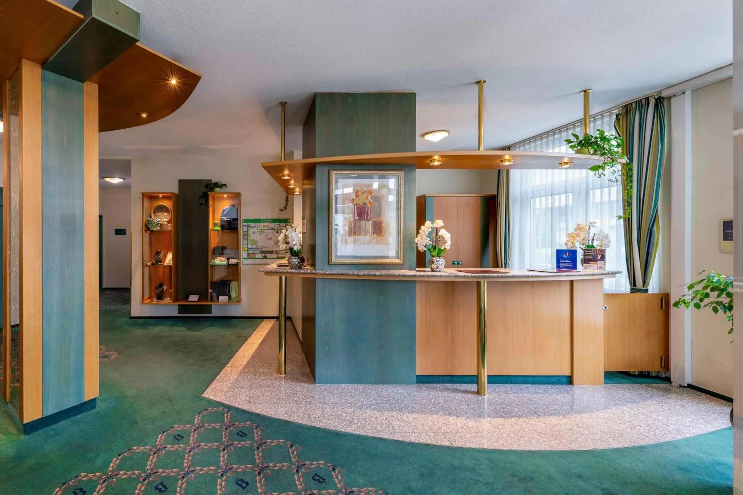 Lobby or reception in PLAZA INN Blankenburg Ditzingen, Sure Hotel Collection