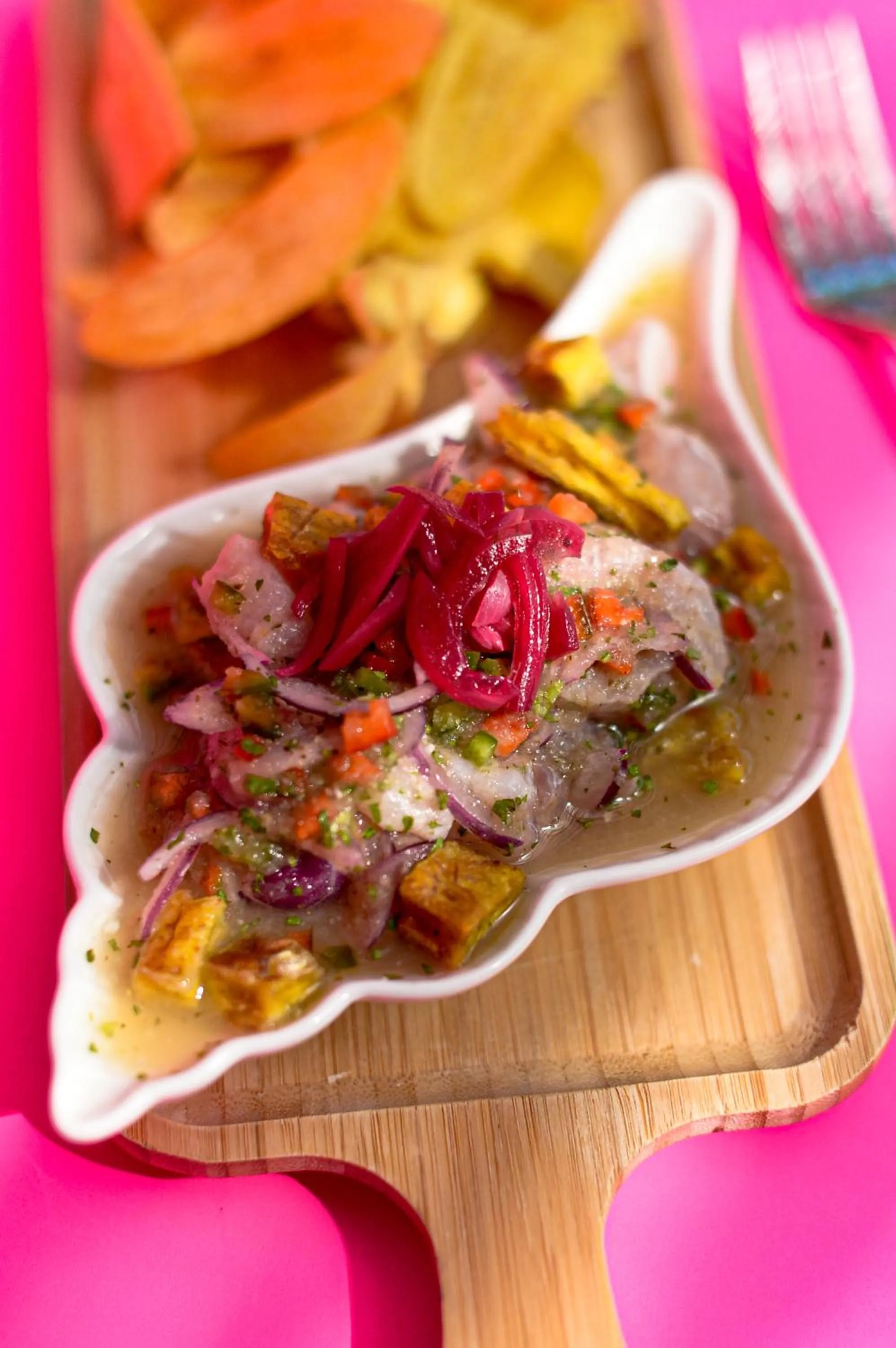 Food in Catalina's Hideaway