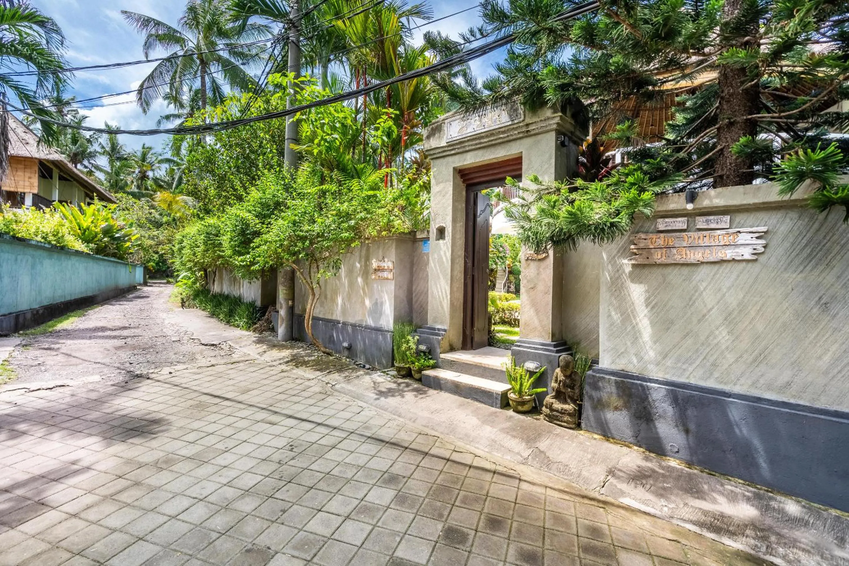 Facade/entrance in The Village of Angels - New Year's Offer