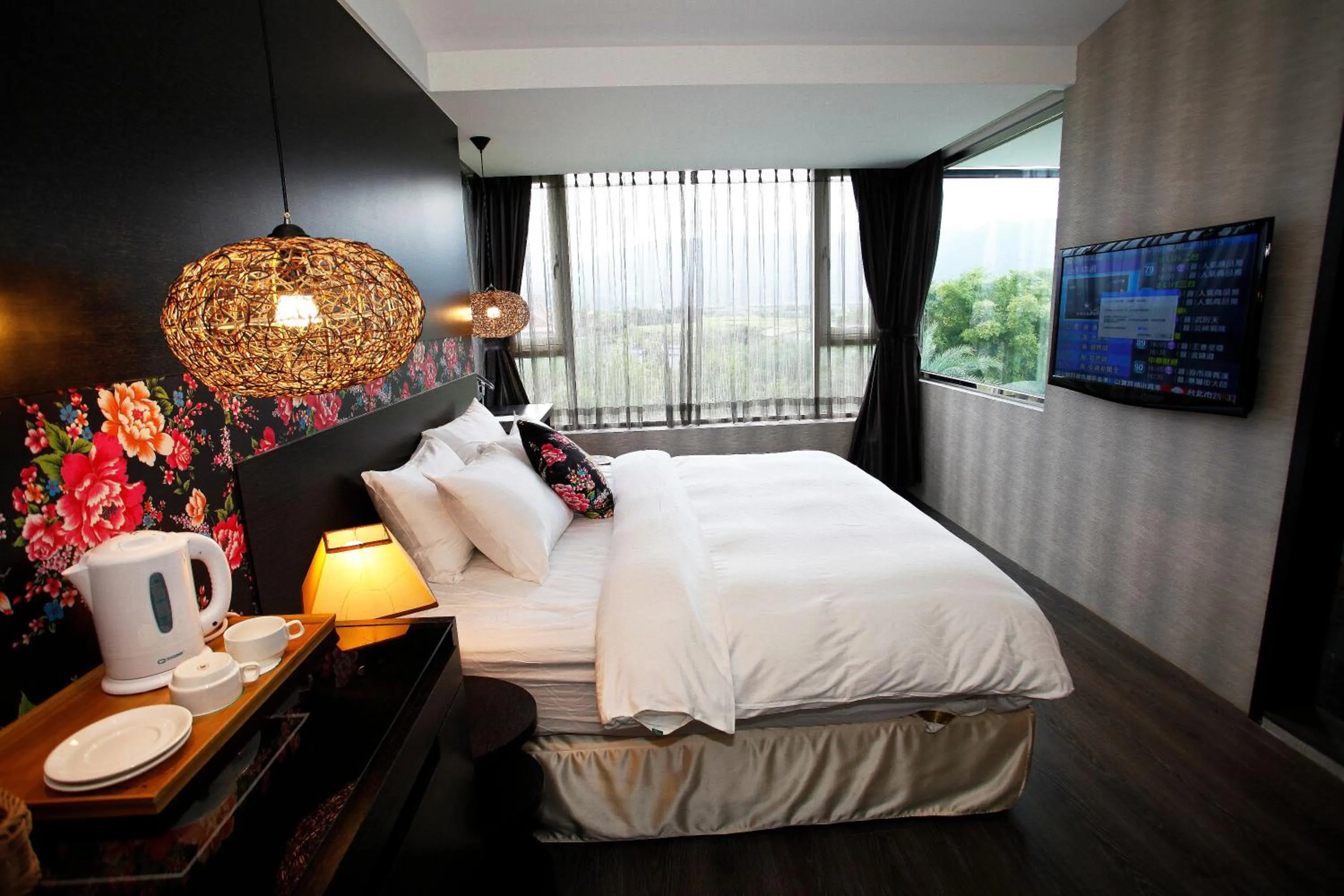 Photo of the whole room, Bed in Pokara Resort