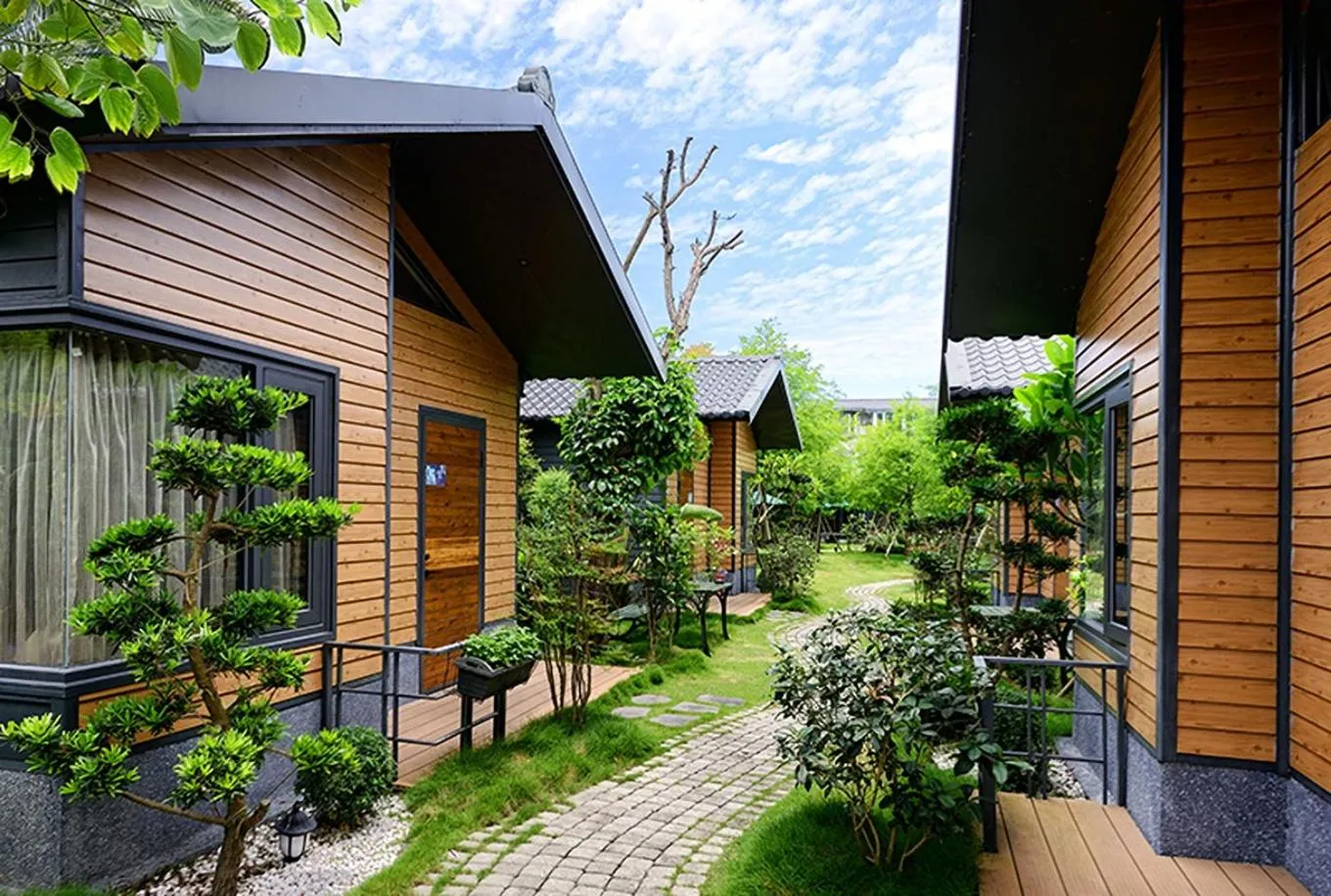 Garden view in Pokara Resort