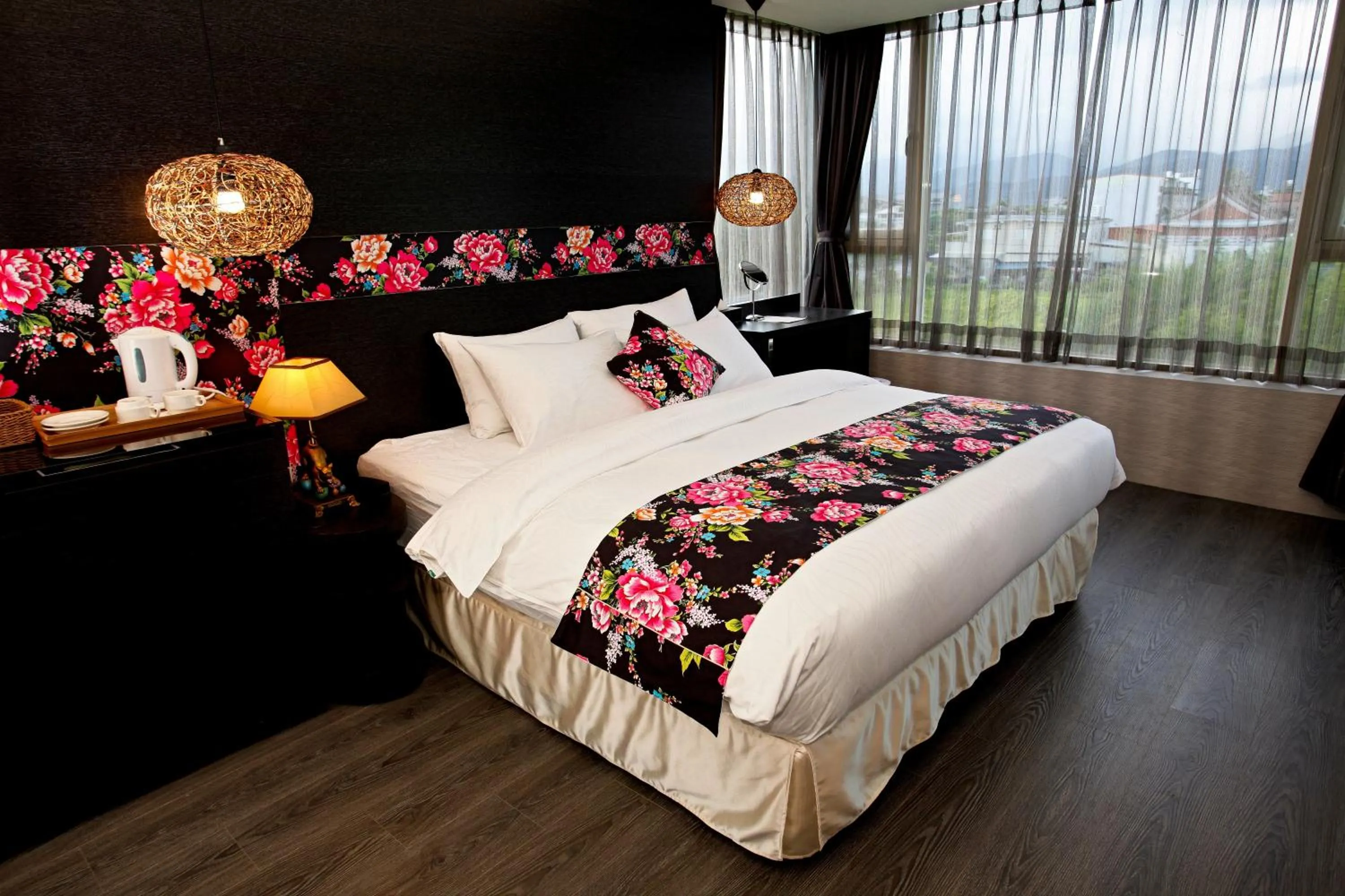 Photo of the whole room, Bed in Pokara Resort