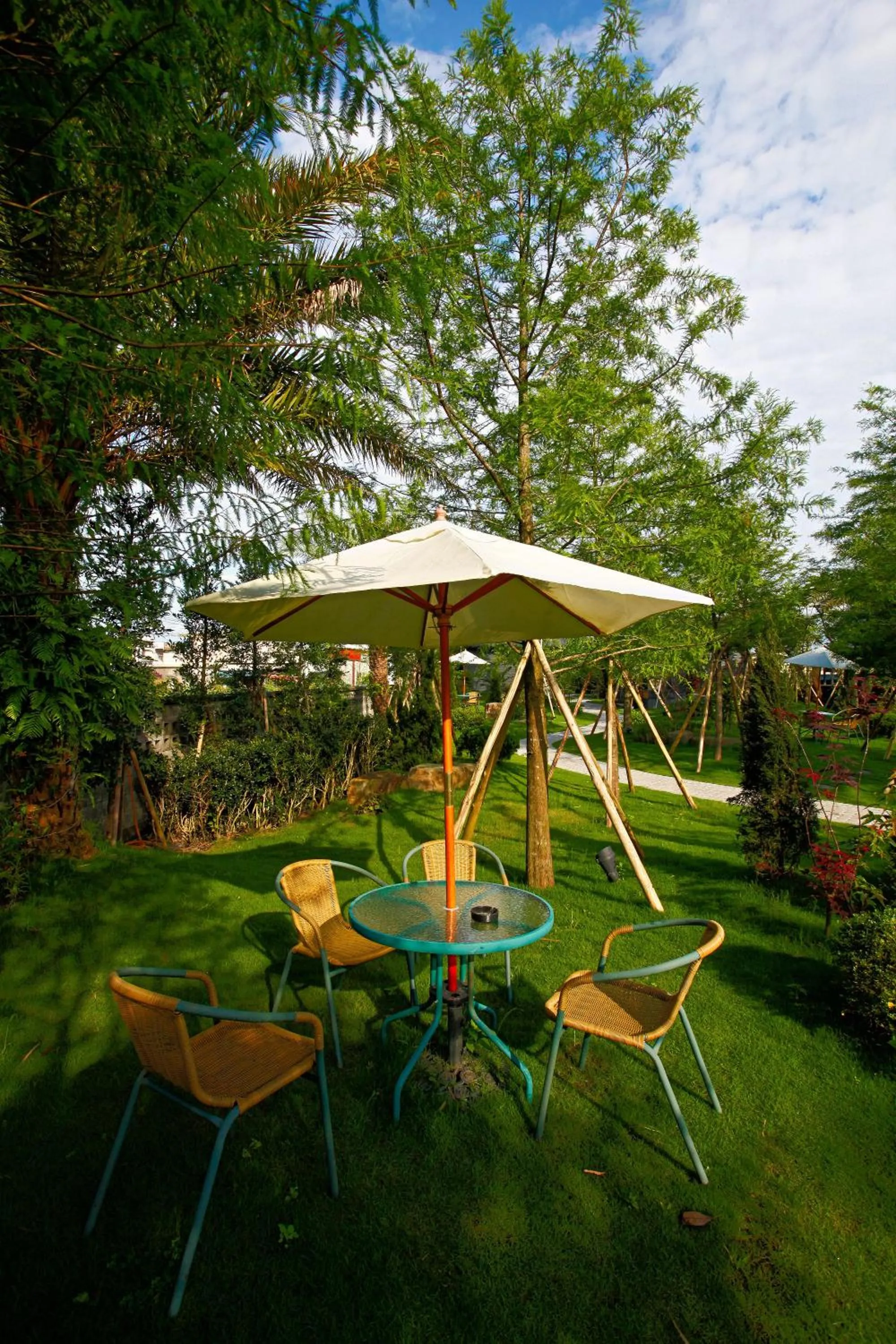 Garden in Pokara Resort