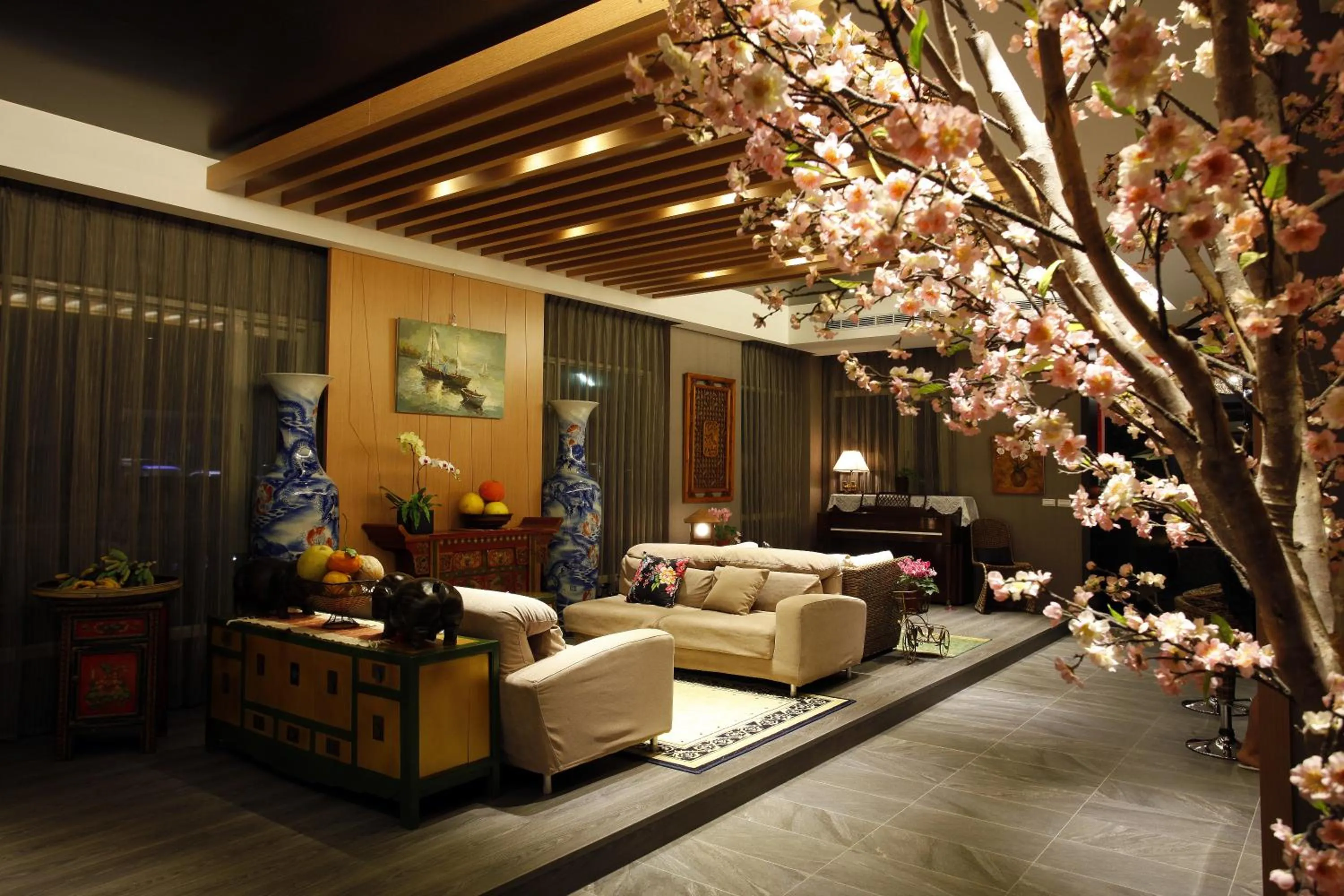 Lobby or reception in Pokara Resort