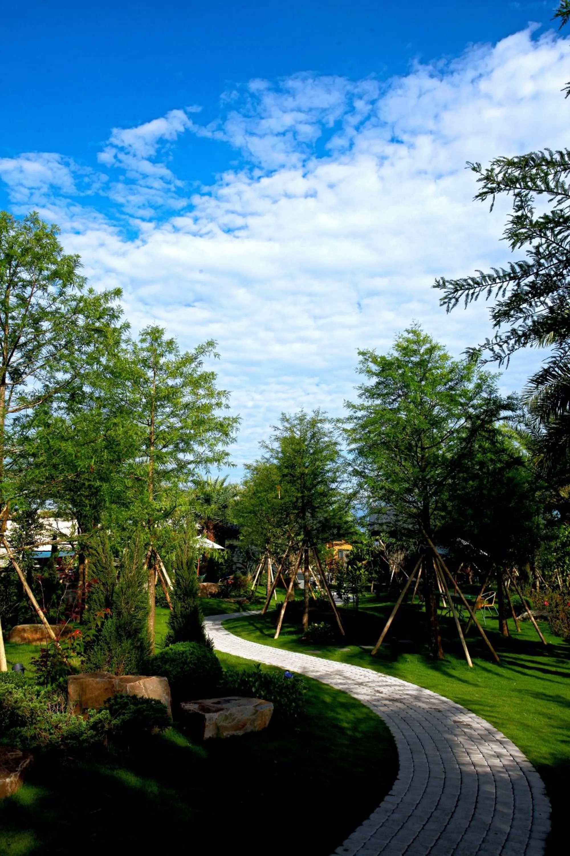 Garden in Pokara Resort