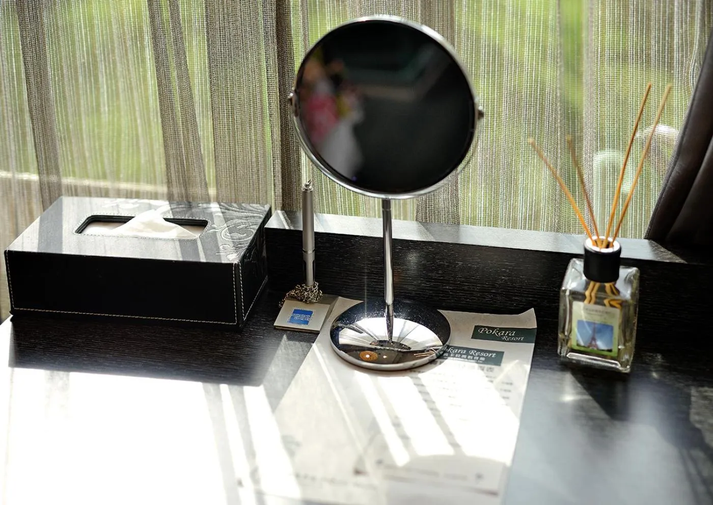 Decorative detail in Pokara Resort