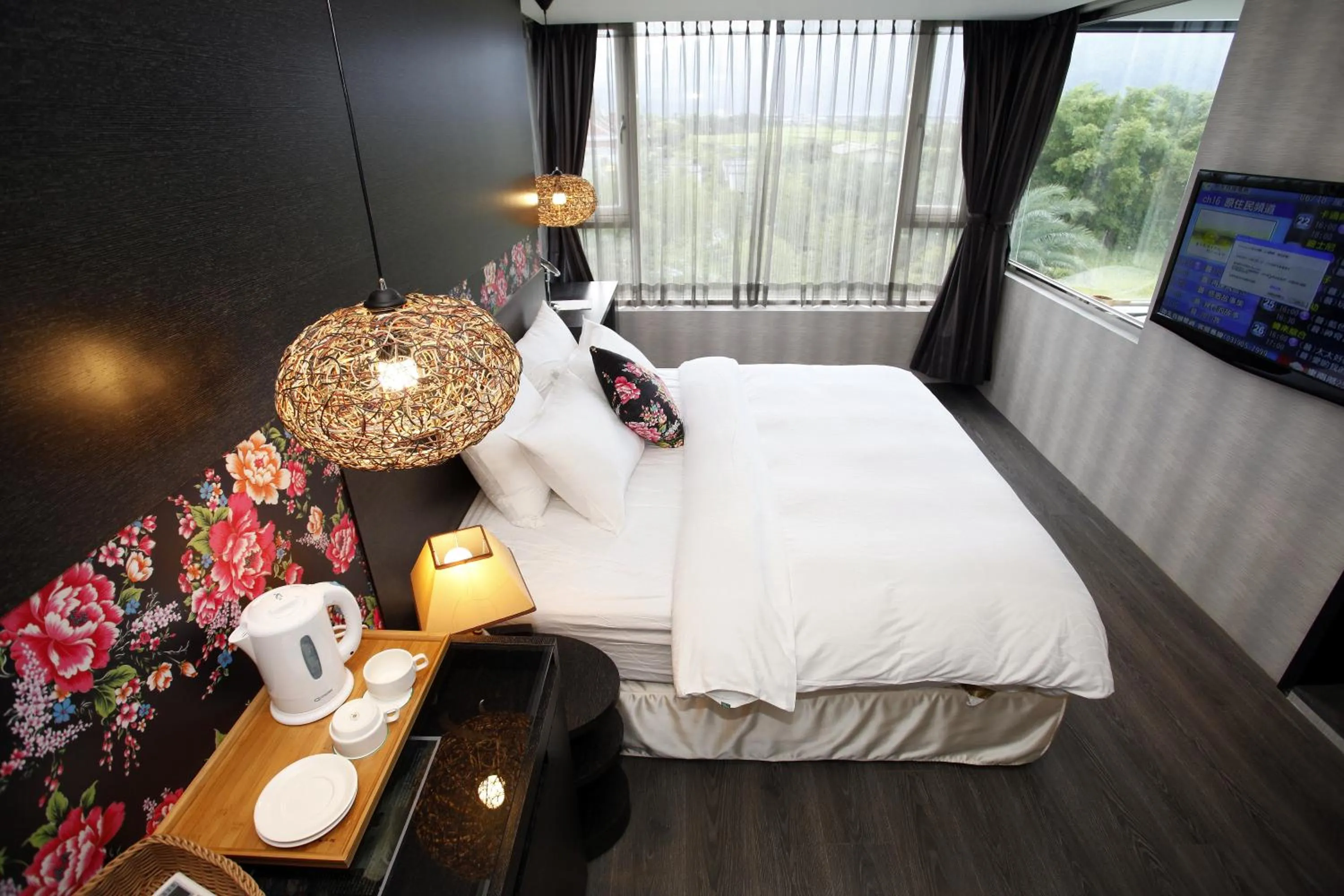 Photo of the whole room, Bed in Pokara Resort