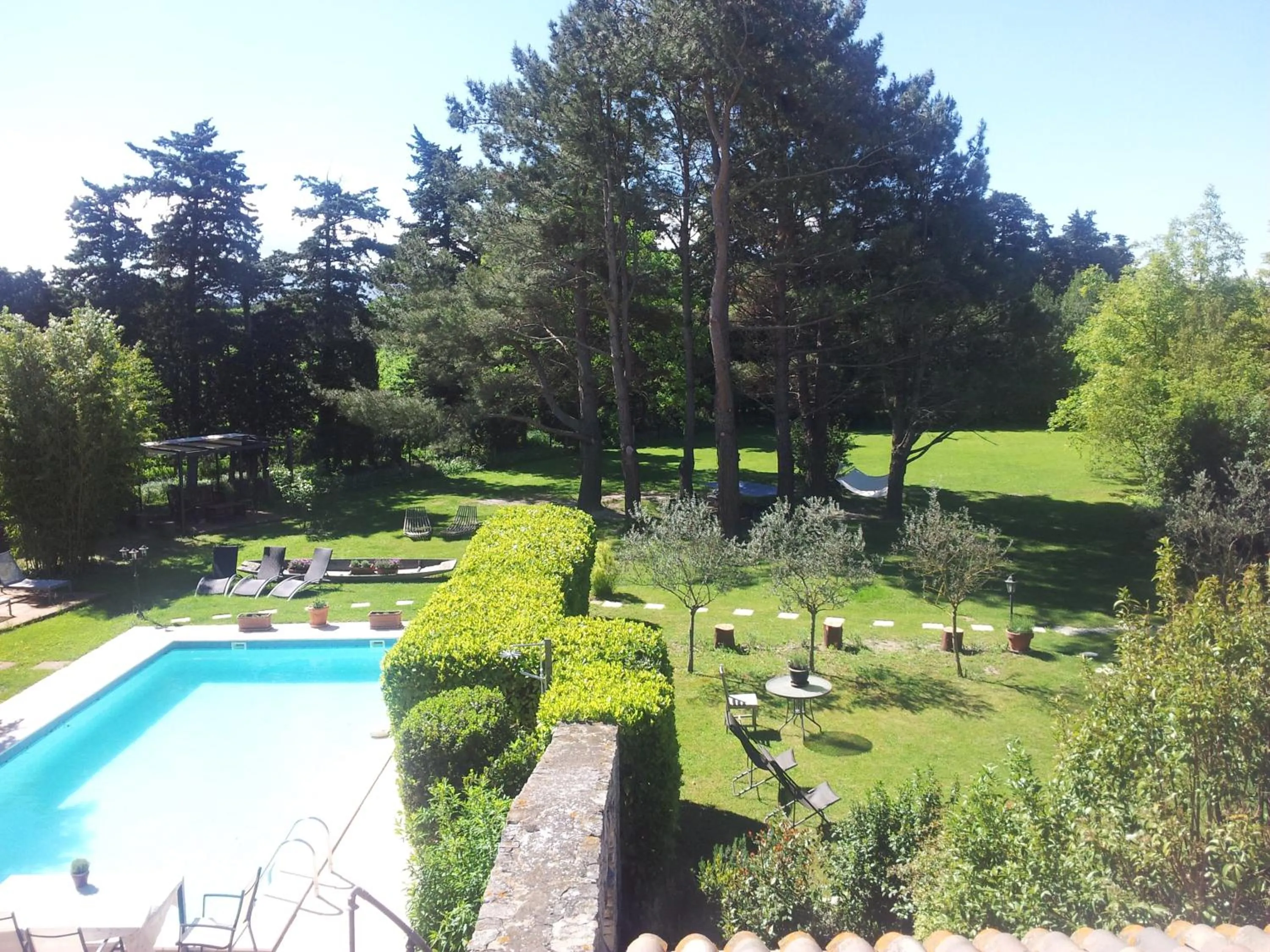 Swimming pool in Mas la Provence